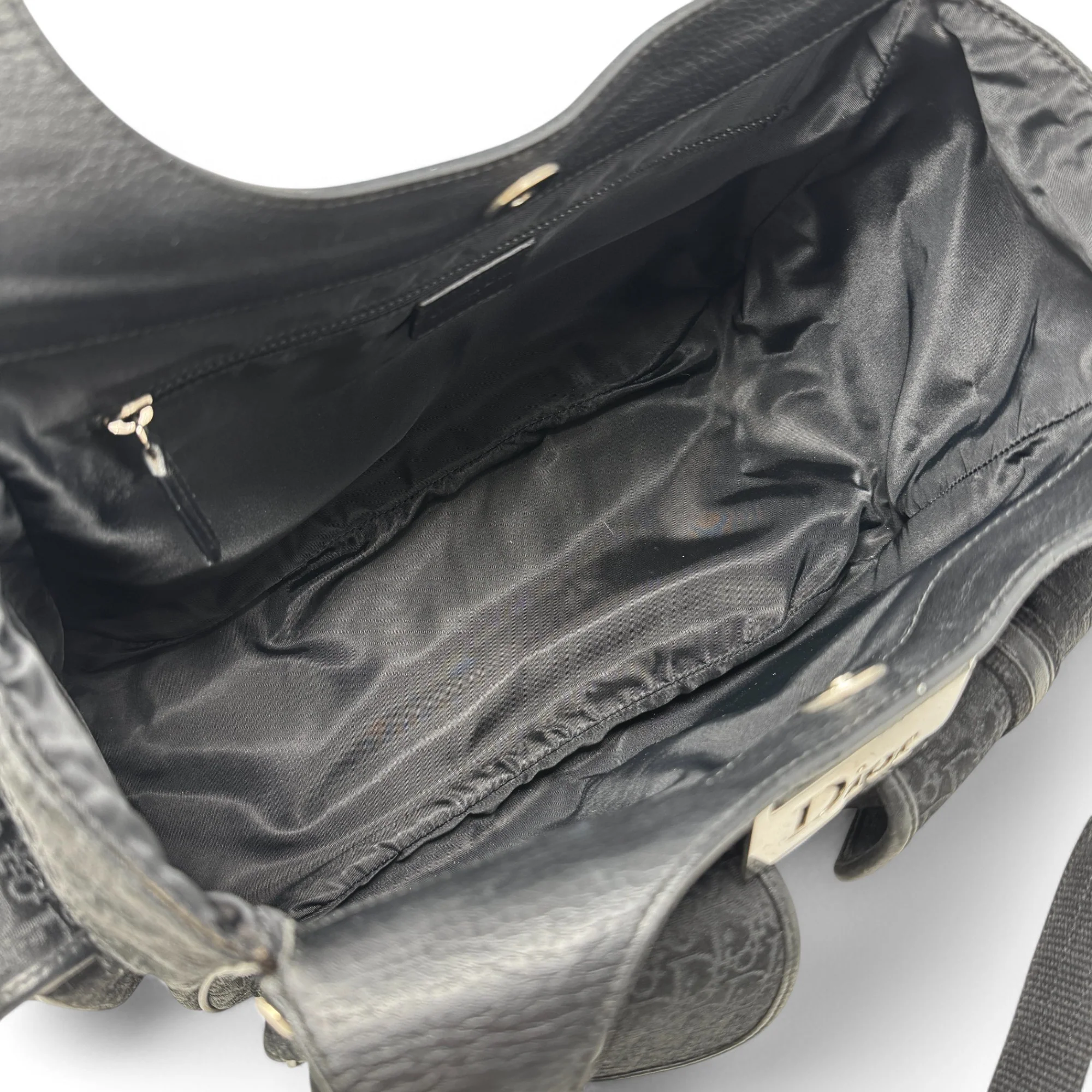 Dior Black Diorissimo Street Chic Hobo - Image 11