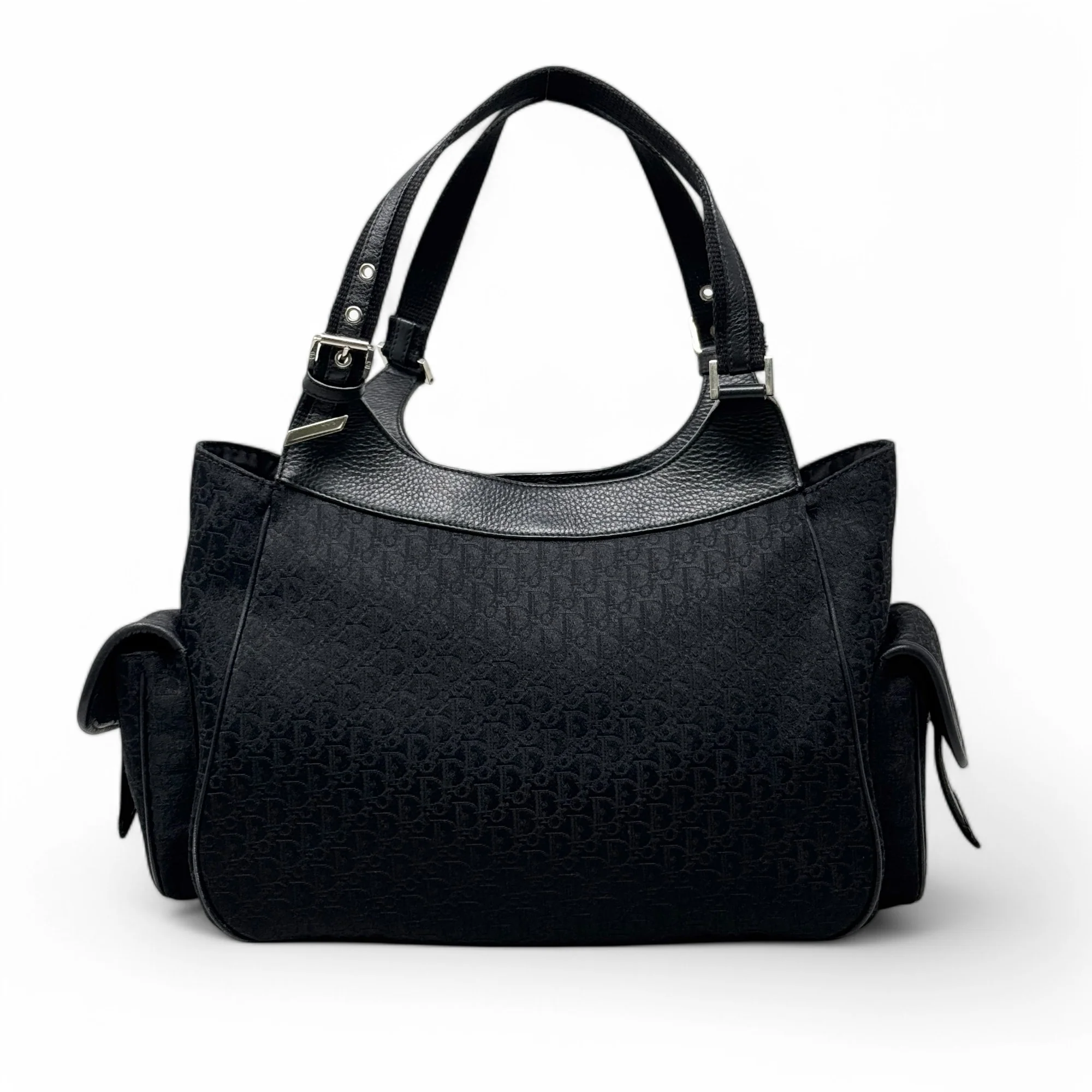 Dior Black Diorissimo Street Chic Hobo - Image 3
