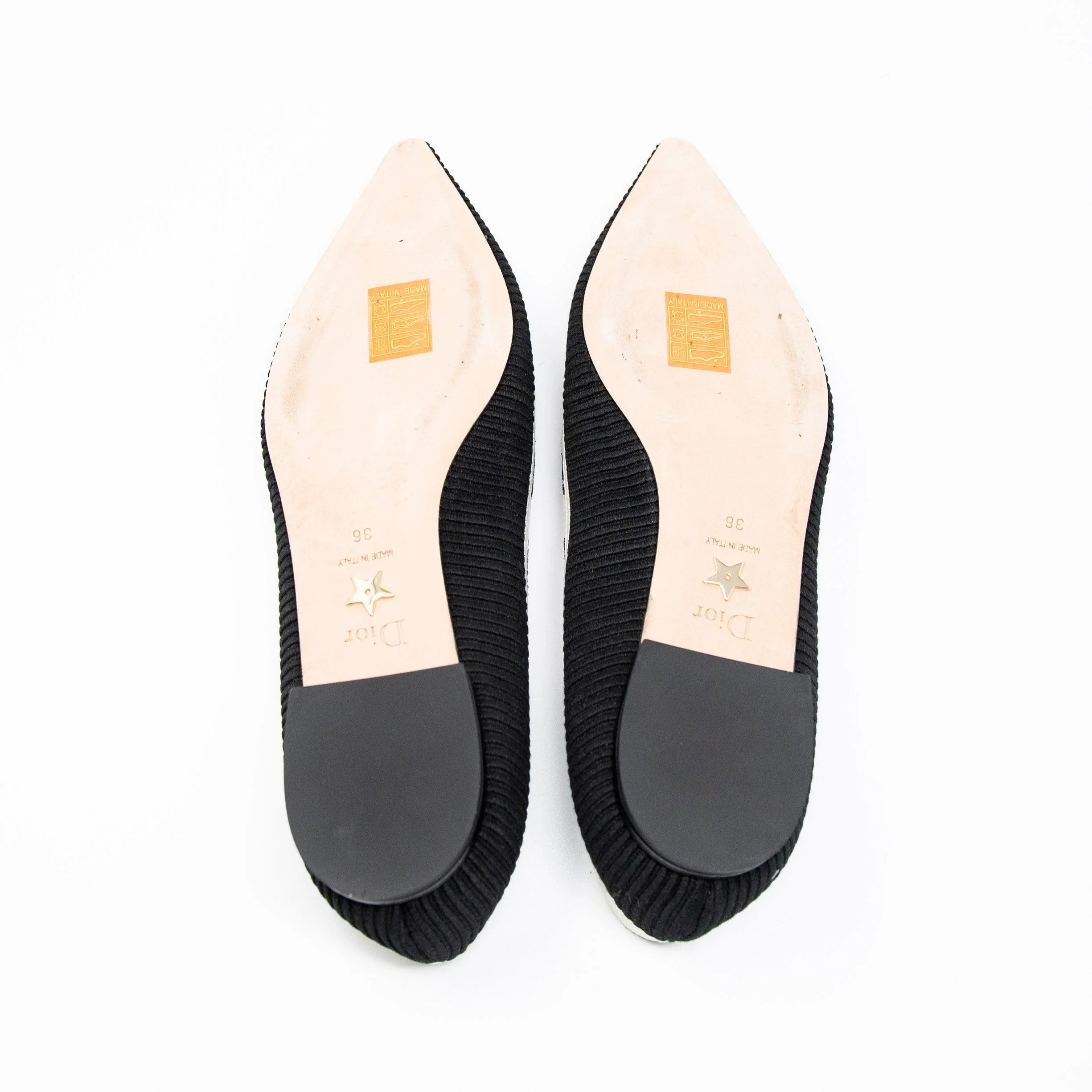 Dior Black J’adior Ballerina Flats 36 - Image 6