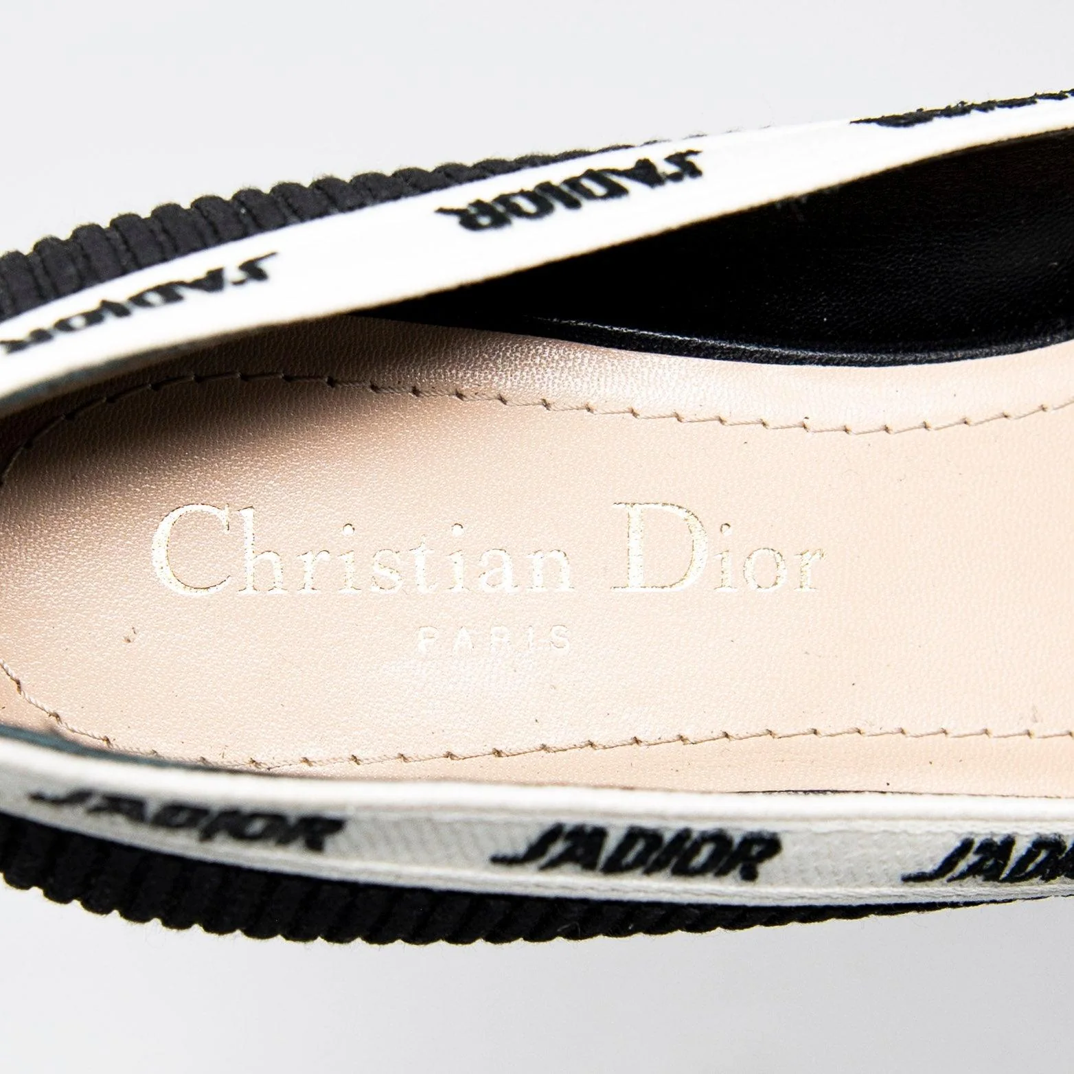 Dior Black J’adior Ballerina Flats 36 - Image 7