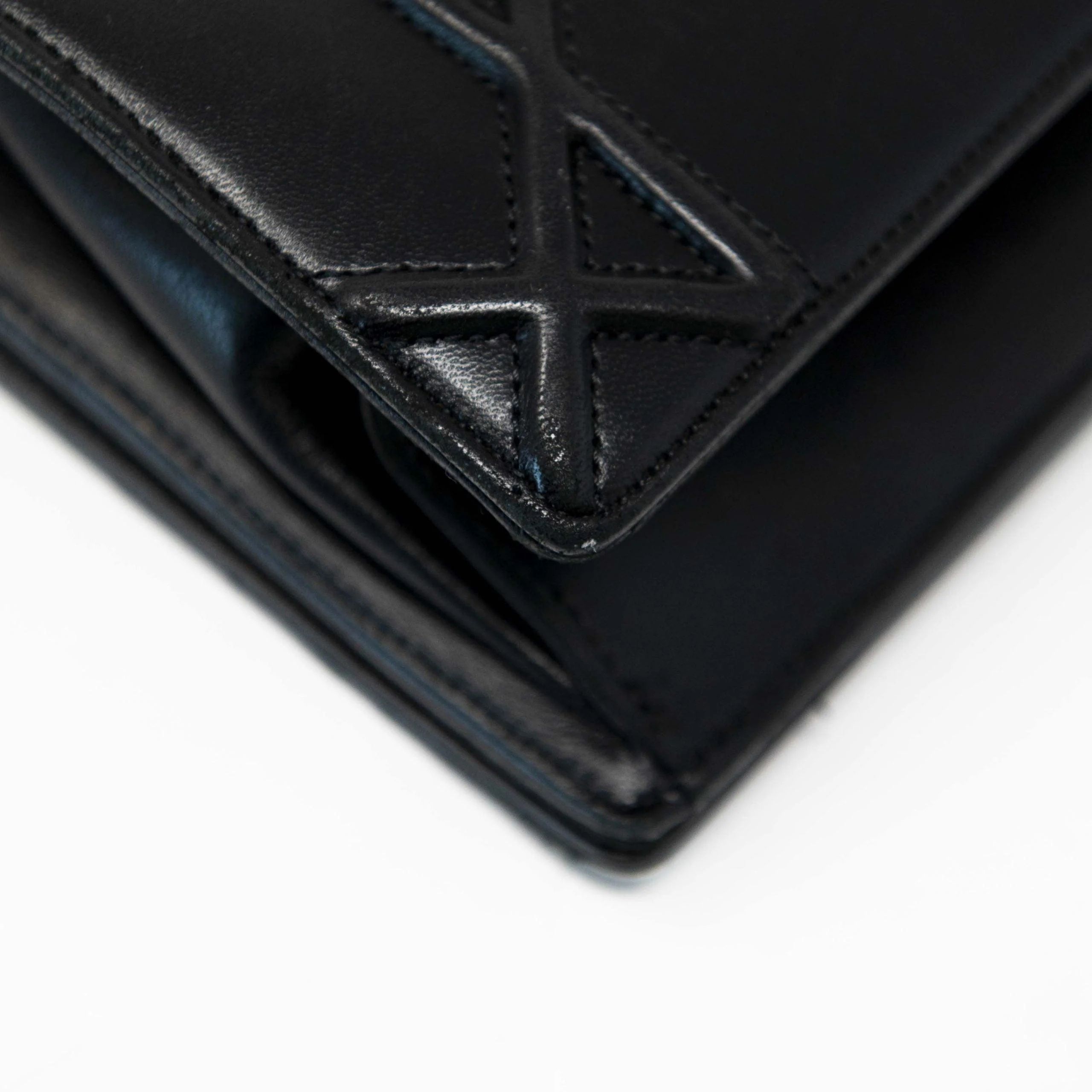 Dior Black Medium Diorama Flap - Image 10