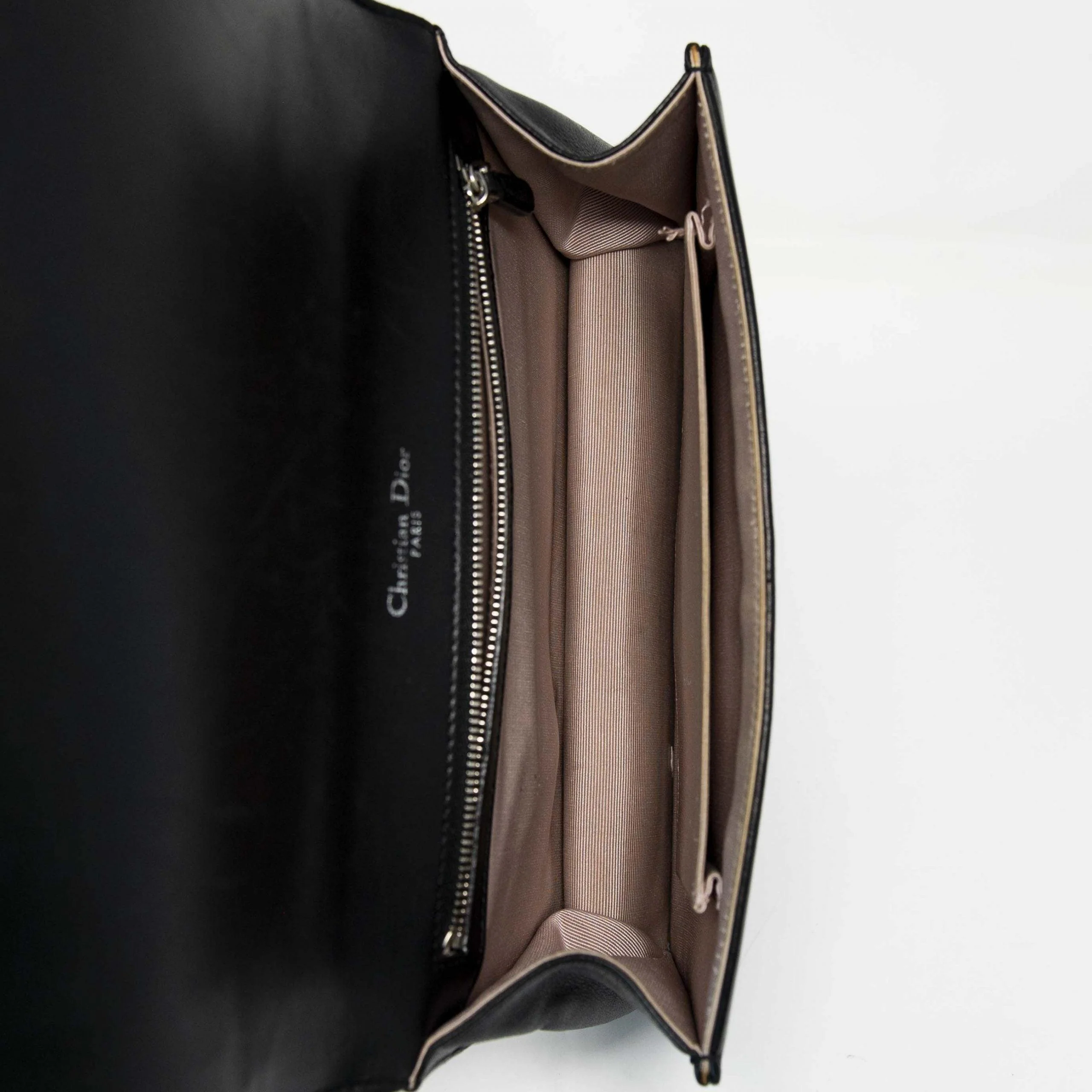 Dior Black Medium Diorama Flap - Image 13