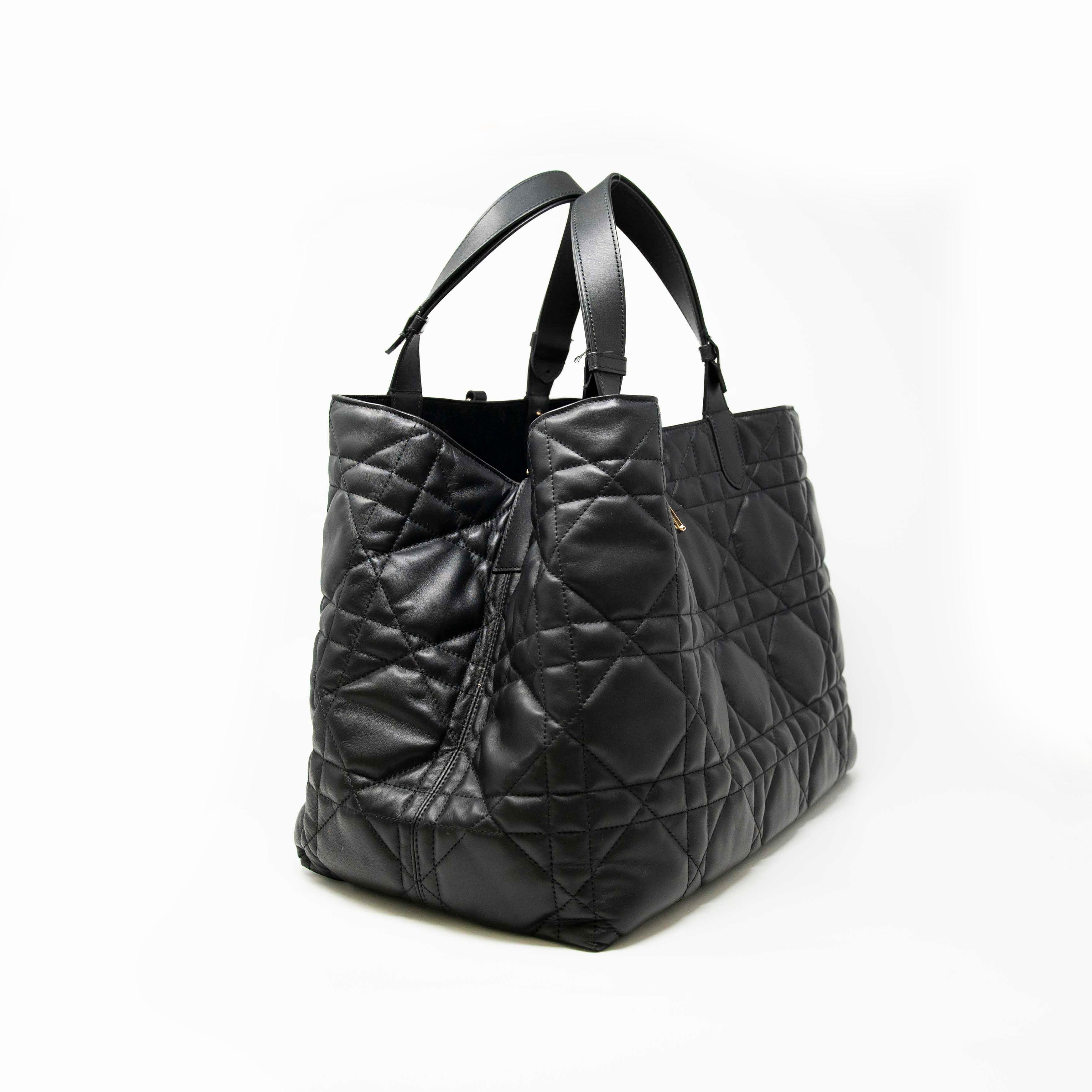 Dior Black Large Toujours Tote - Image 4