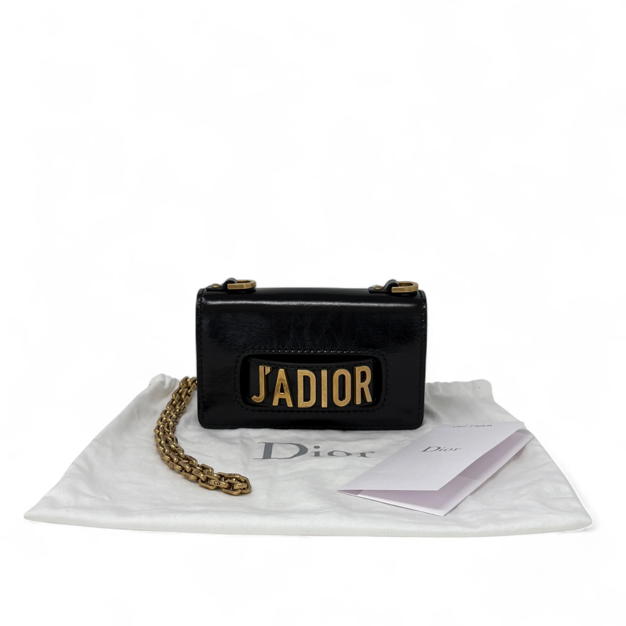 Dior Black Mini J'adior Flap - Image 16