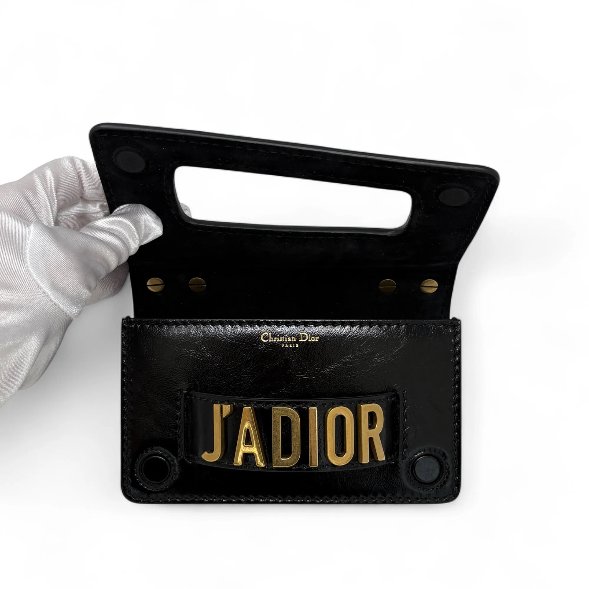 Dior Black Mini J'adior Flap - Image 6