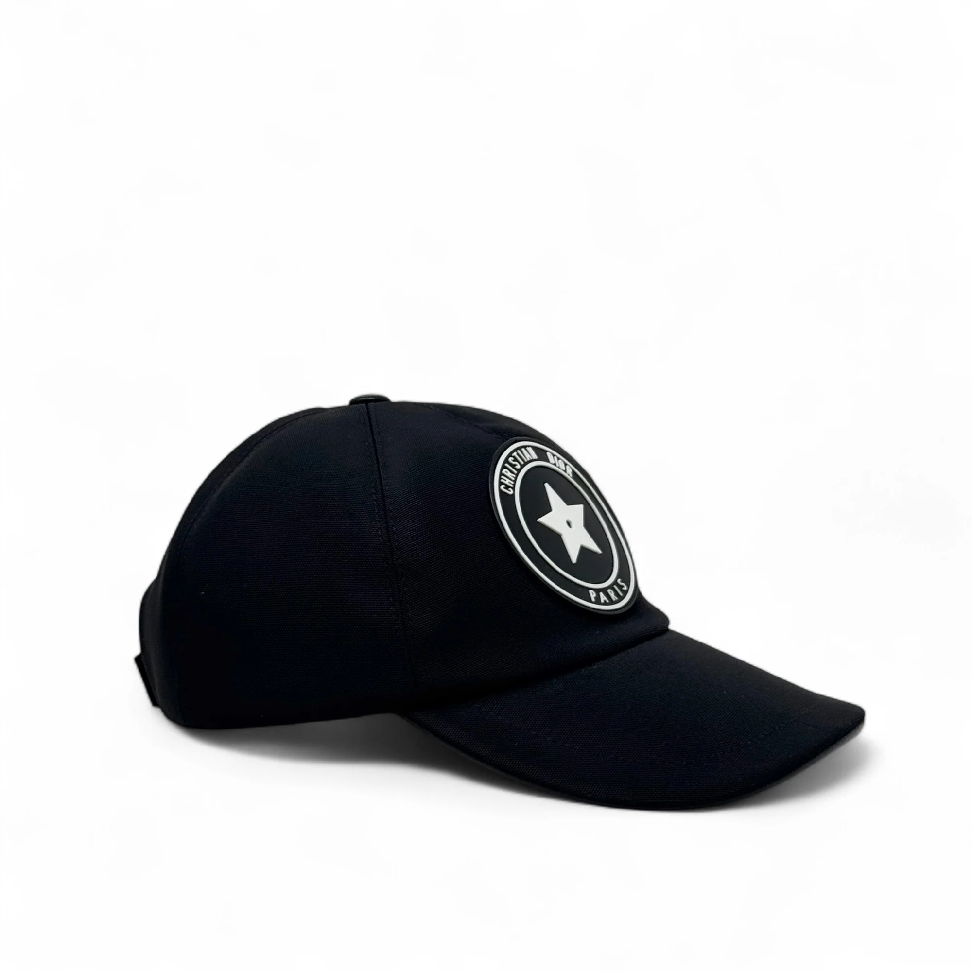 Dior Black Star Logo D-Player Cap - Image 4