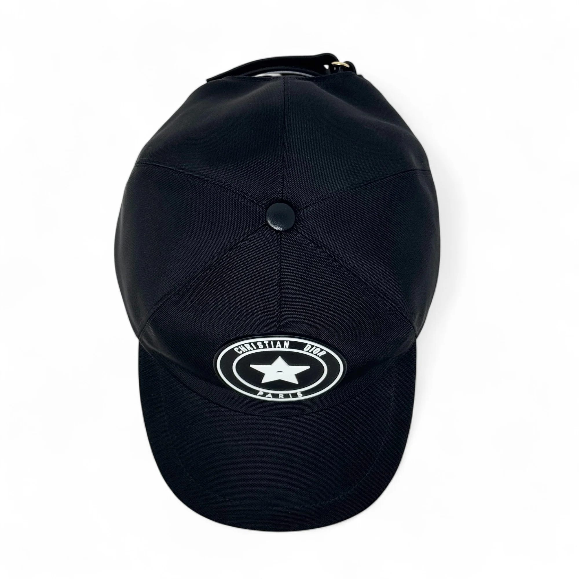 Dior Black Star Logo D-Player Cap - Image 6