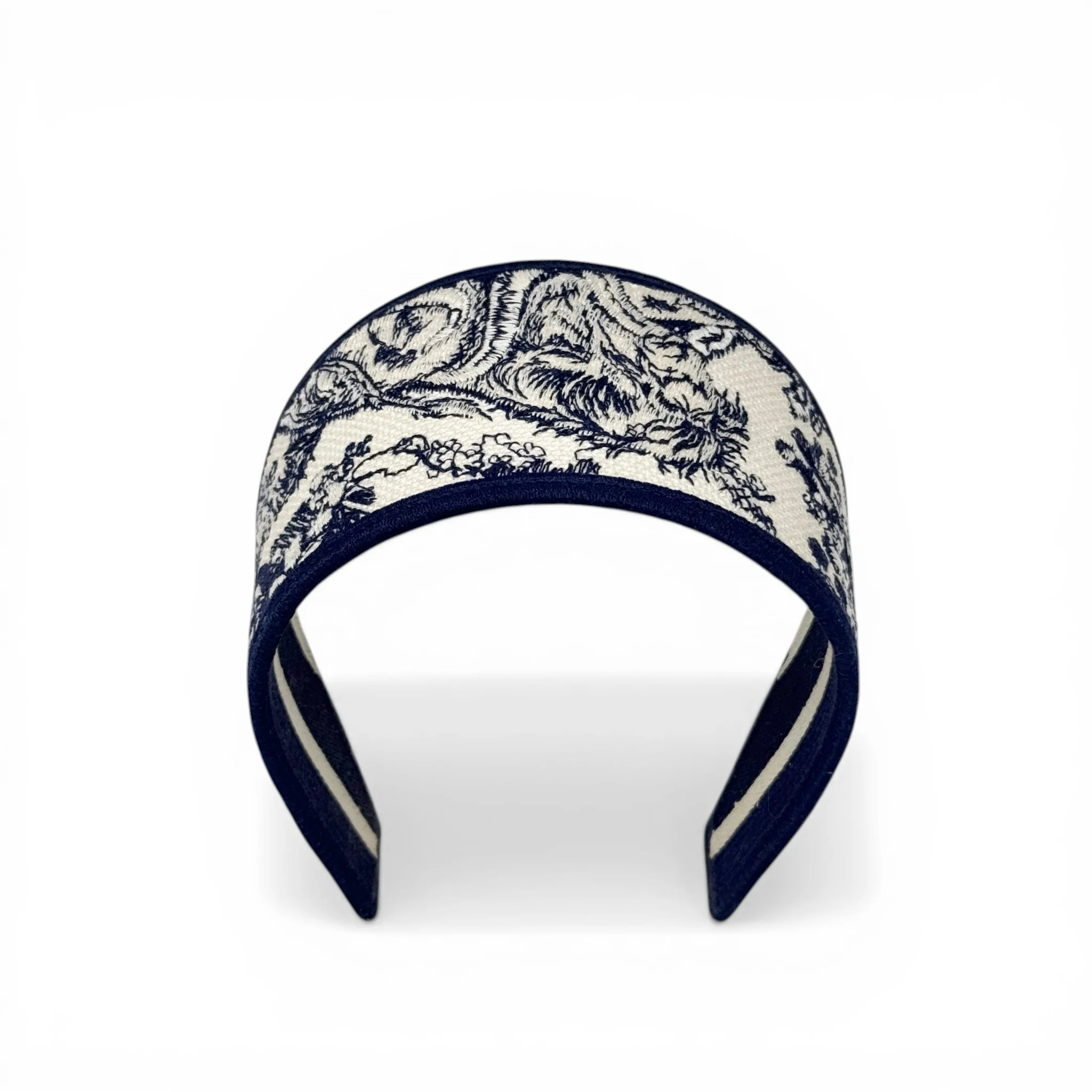 Dior Blue Toile de Jouy Headband