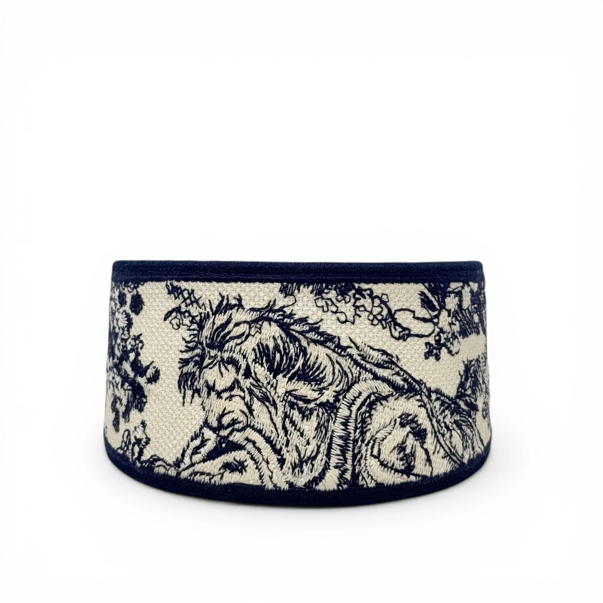 Dior Blue Toile de Jouy Headband - Image 5