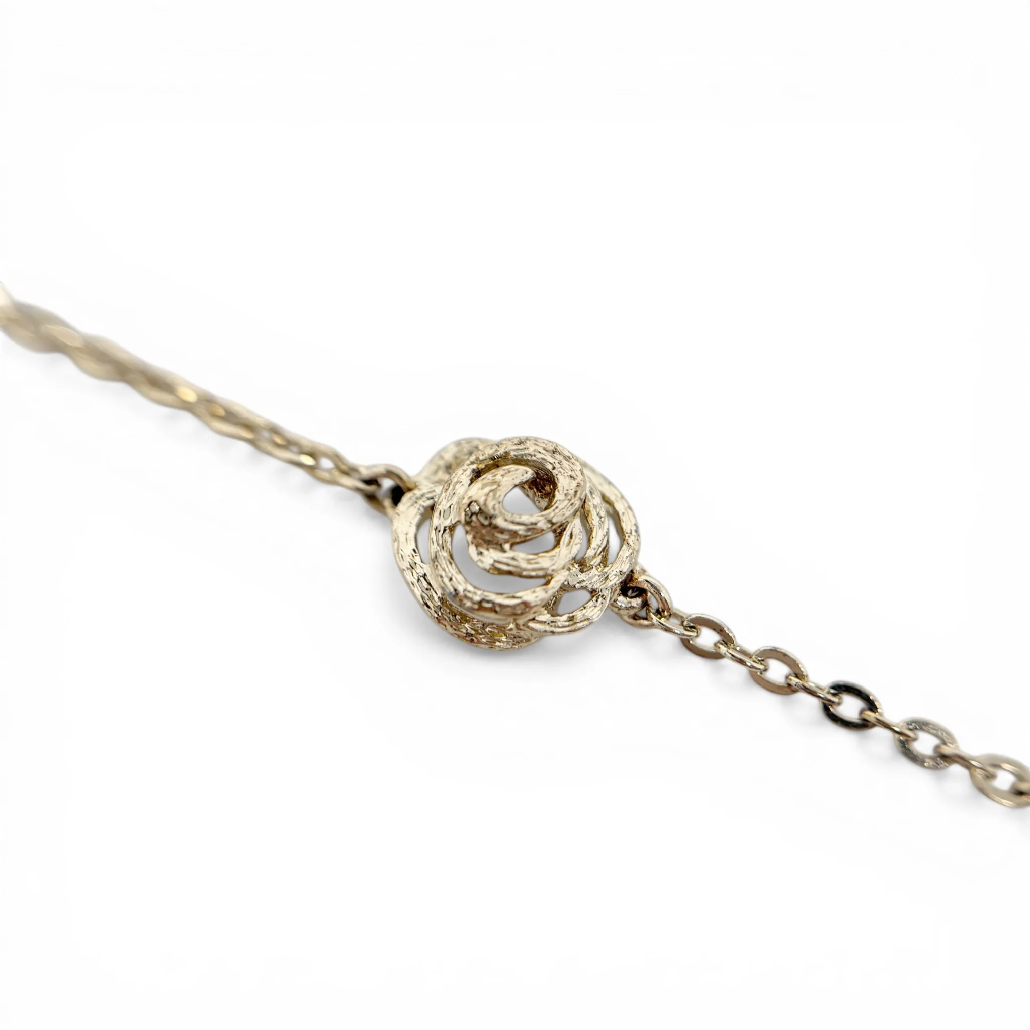 Dior Gold Rose CD Bracelet - Image 6