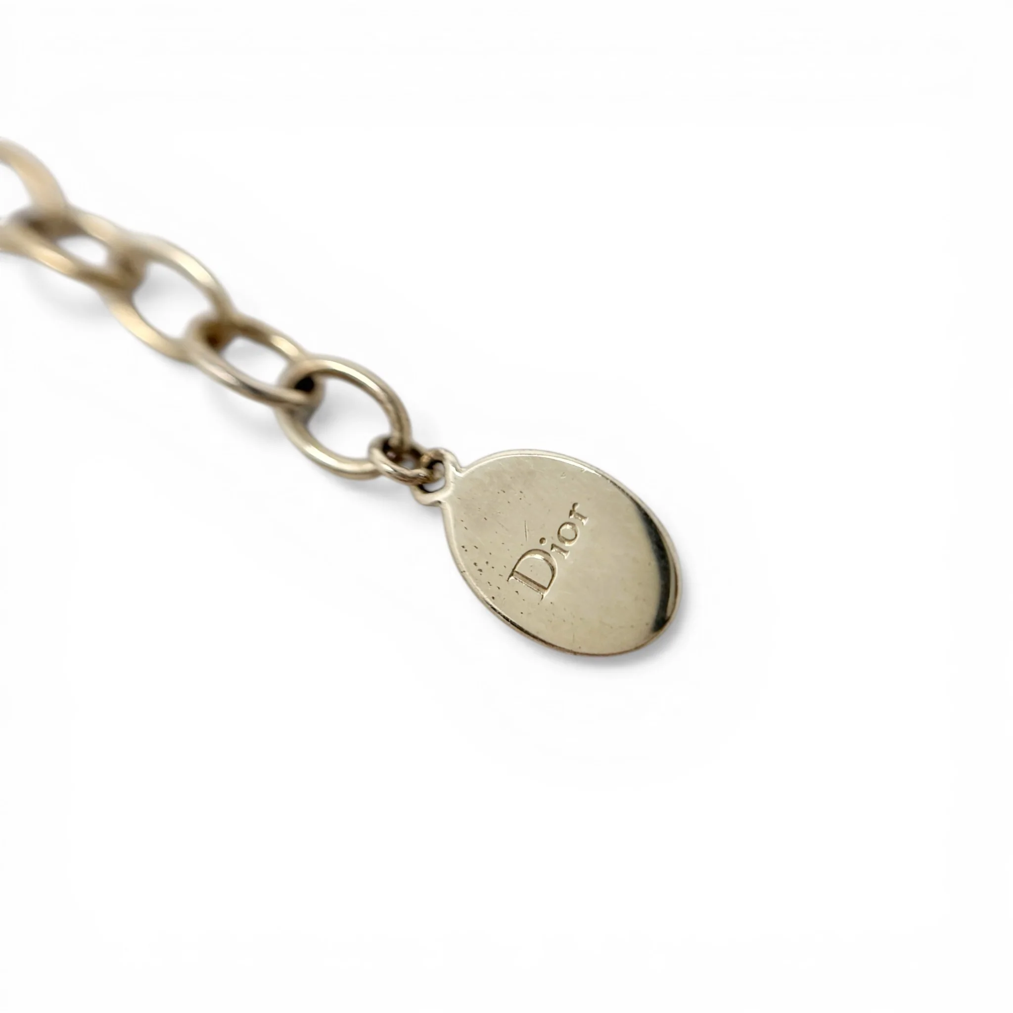 Dior Gold Rose CD Bracelet - Image 7