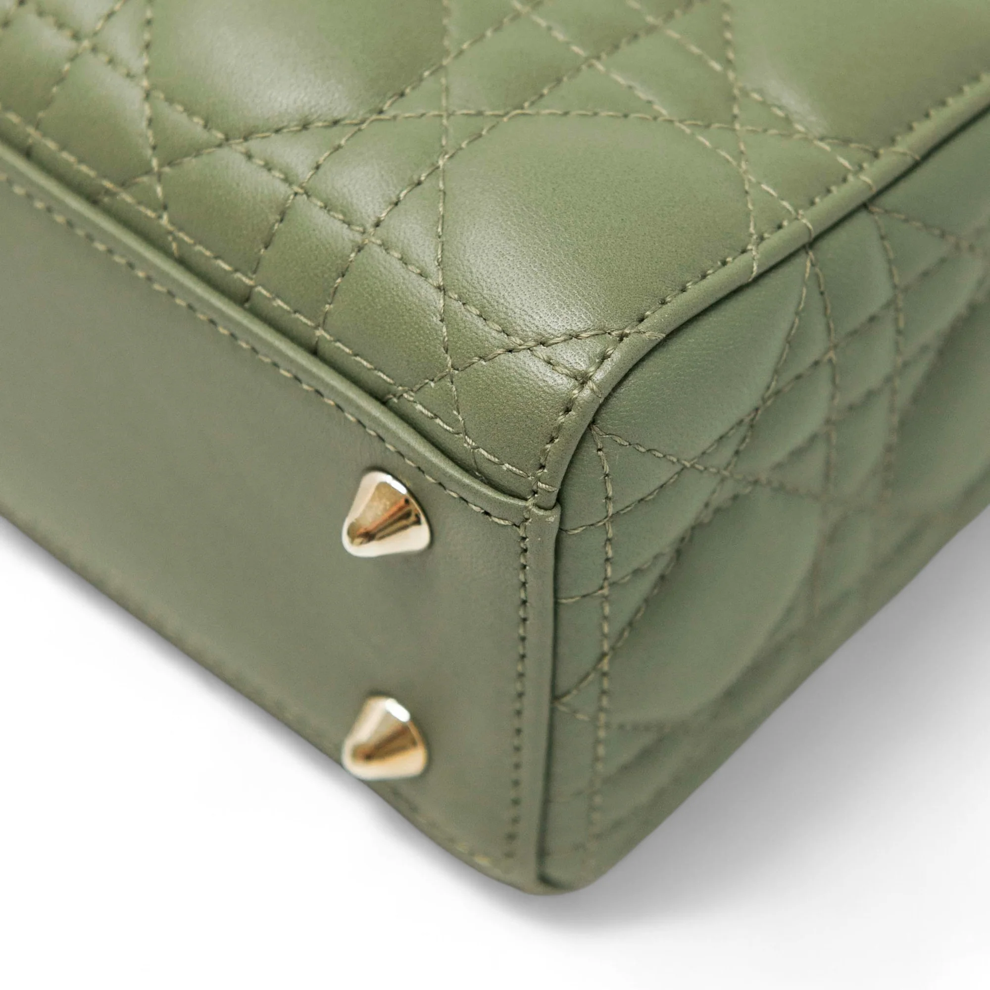 Dior Green Small Lady Dior - Image 6