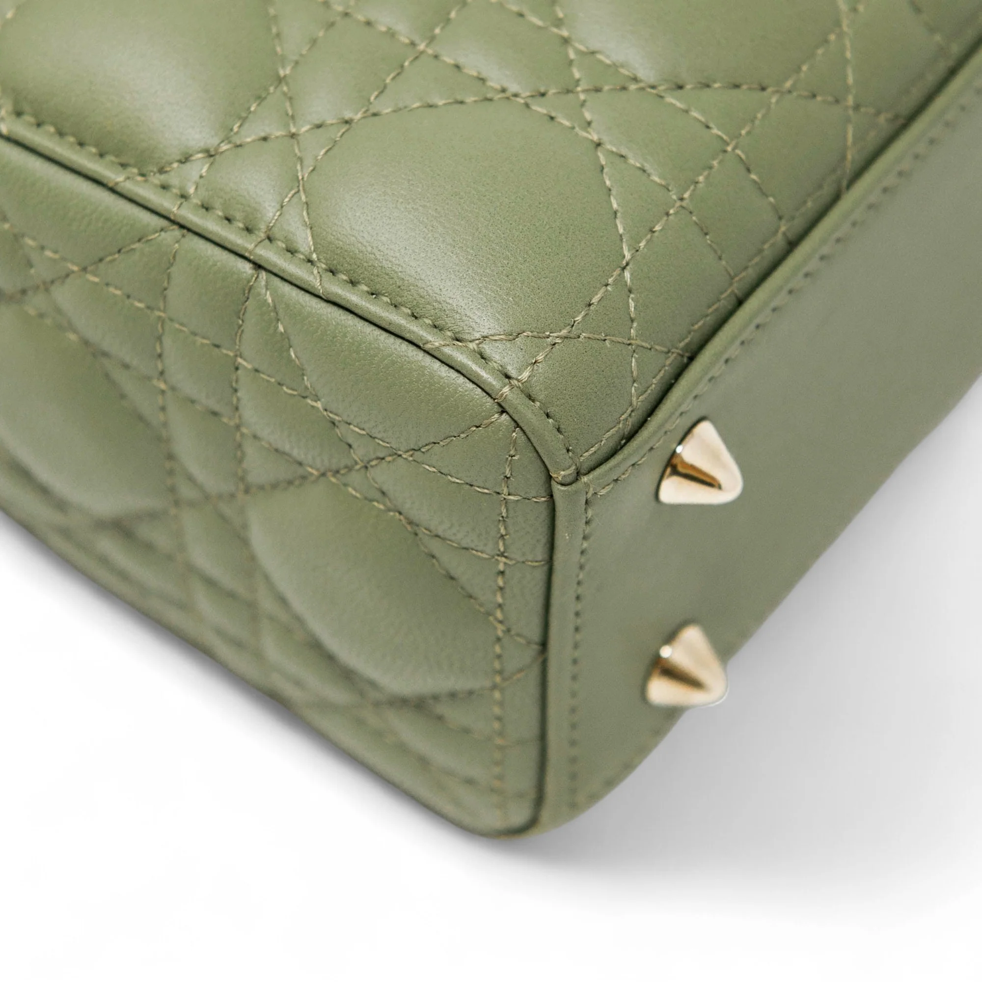 Dior Green Small Lady Dior - Image 7