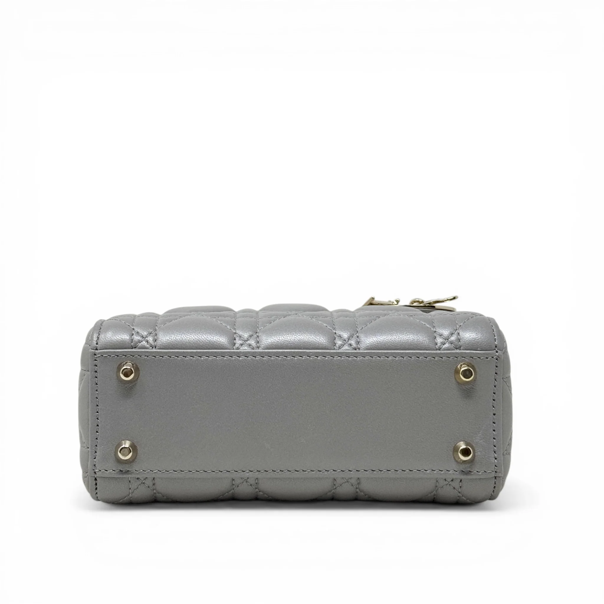 Dior Grey Mini Lady Dior - Image 5