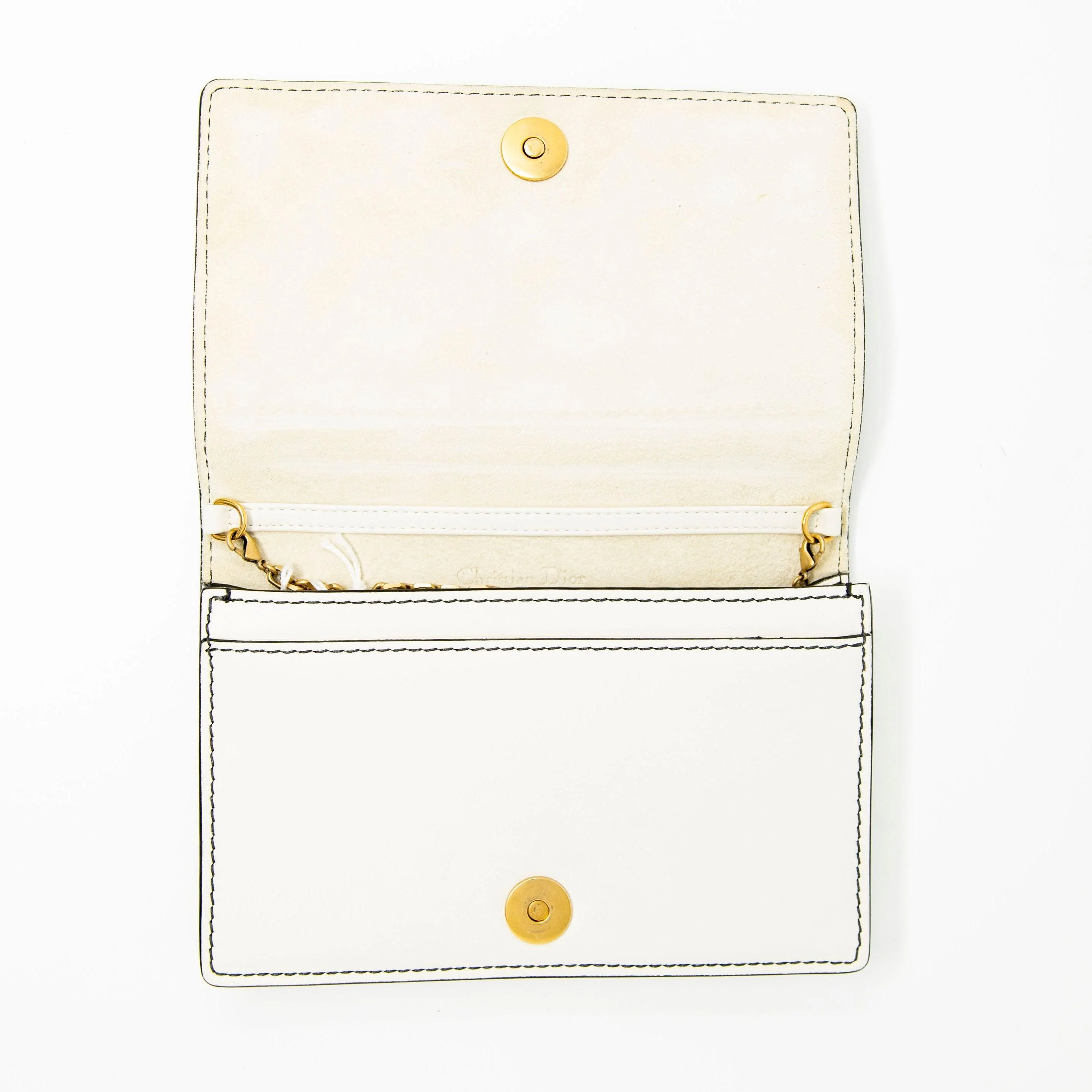 Dior J’adior White Wallet On Chain - Image 10