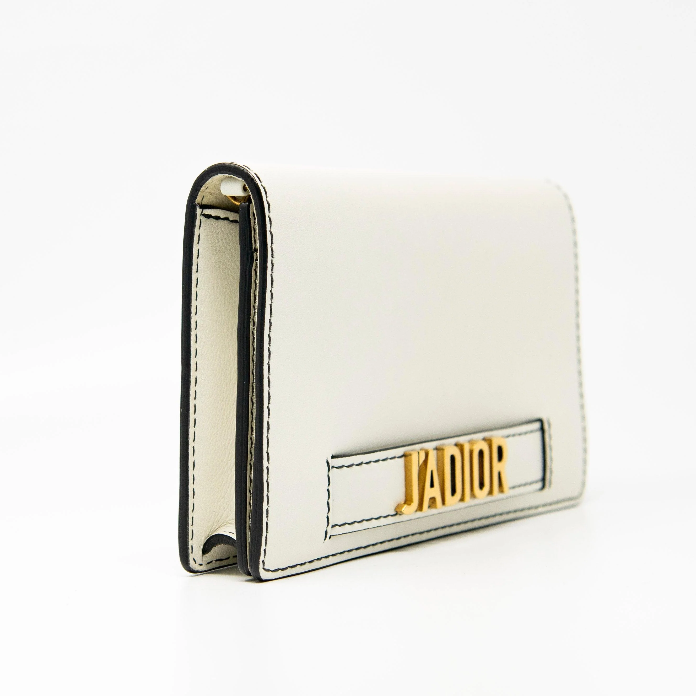 Dior J’adior White Wallet On Chain - Image 4