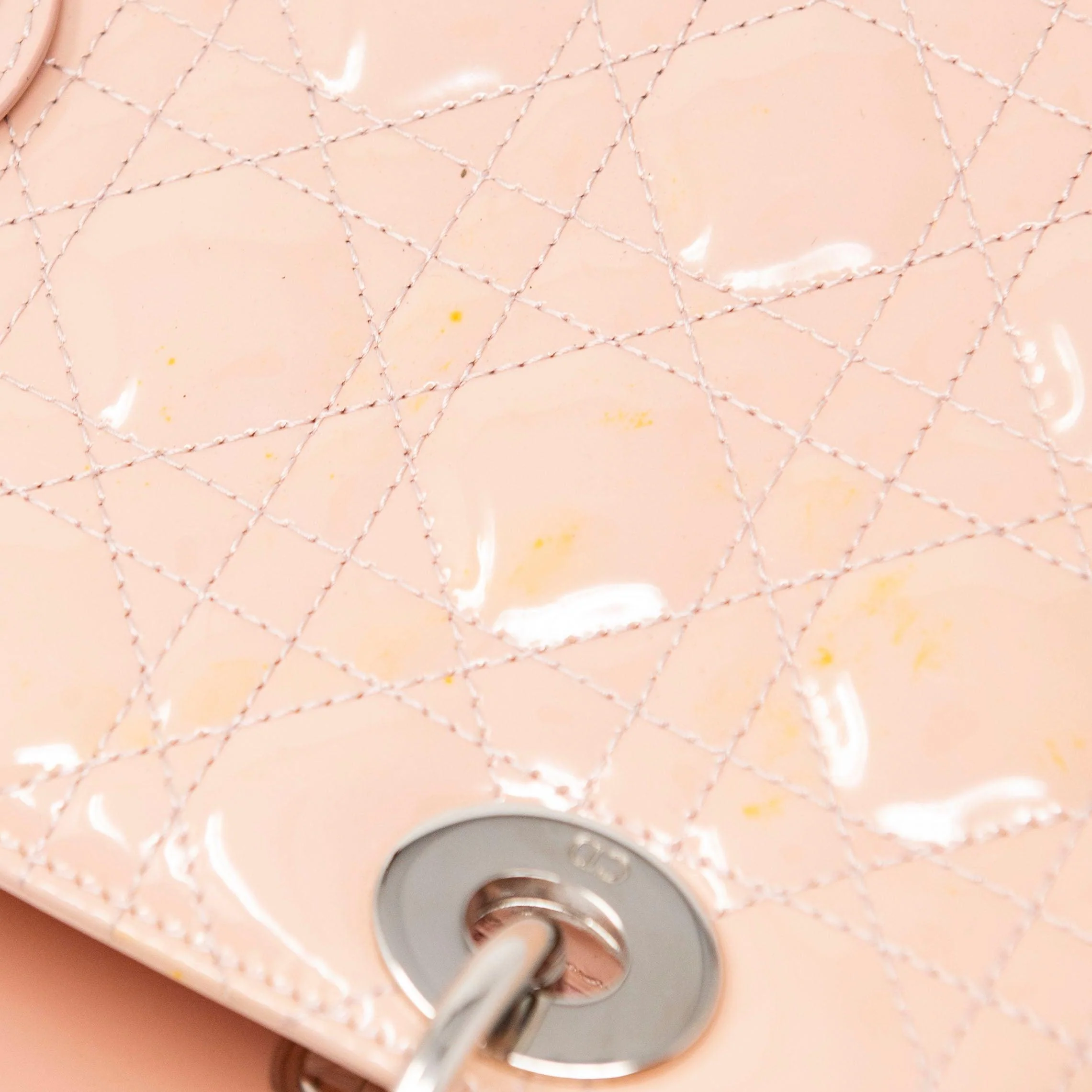Dior Nude Patent Medium Lady Dior - Image 12