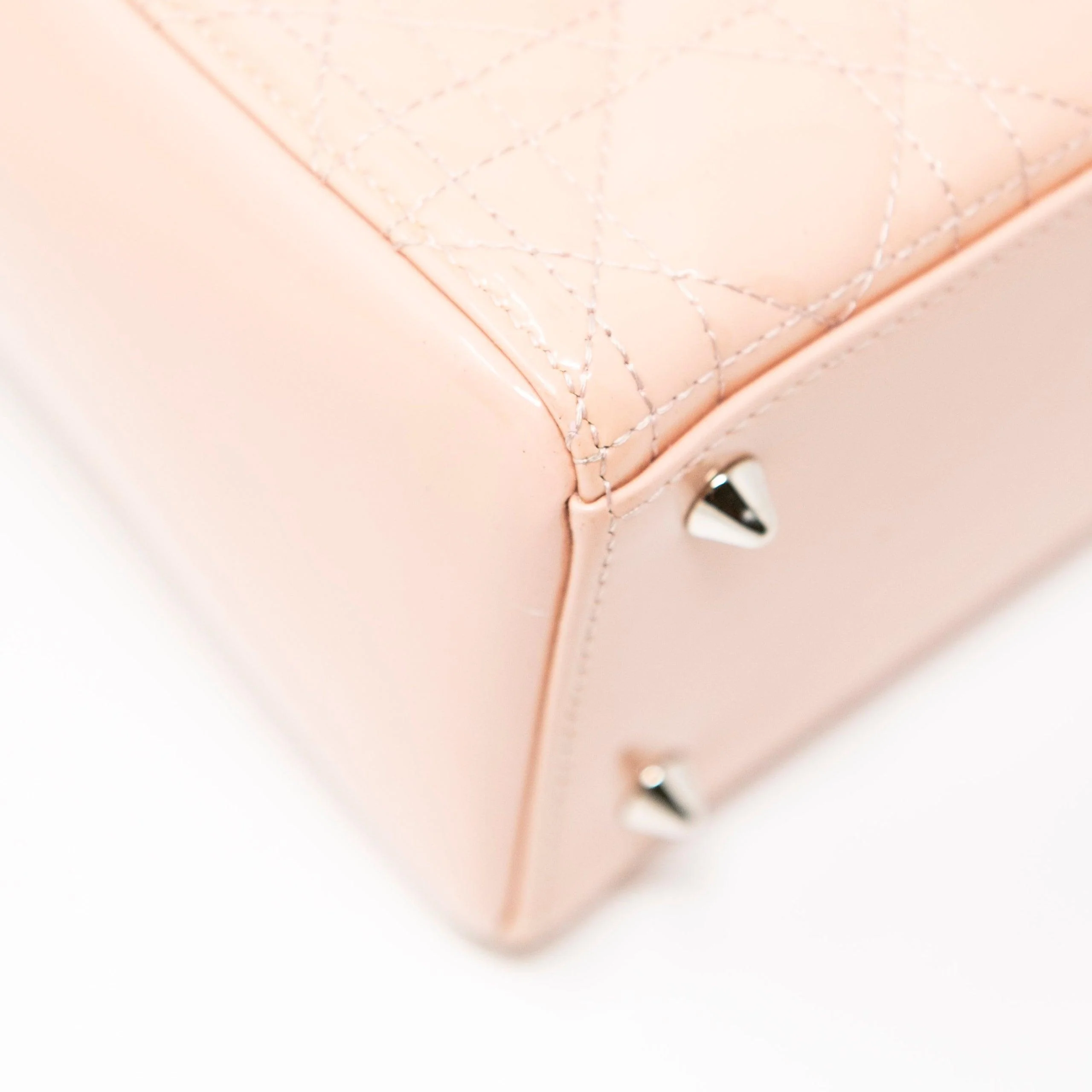 Dior Nude Patent Medium Lady Dior - Image 8