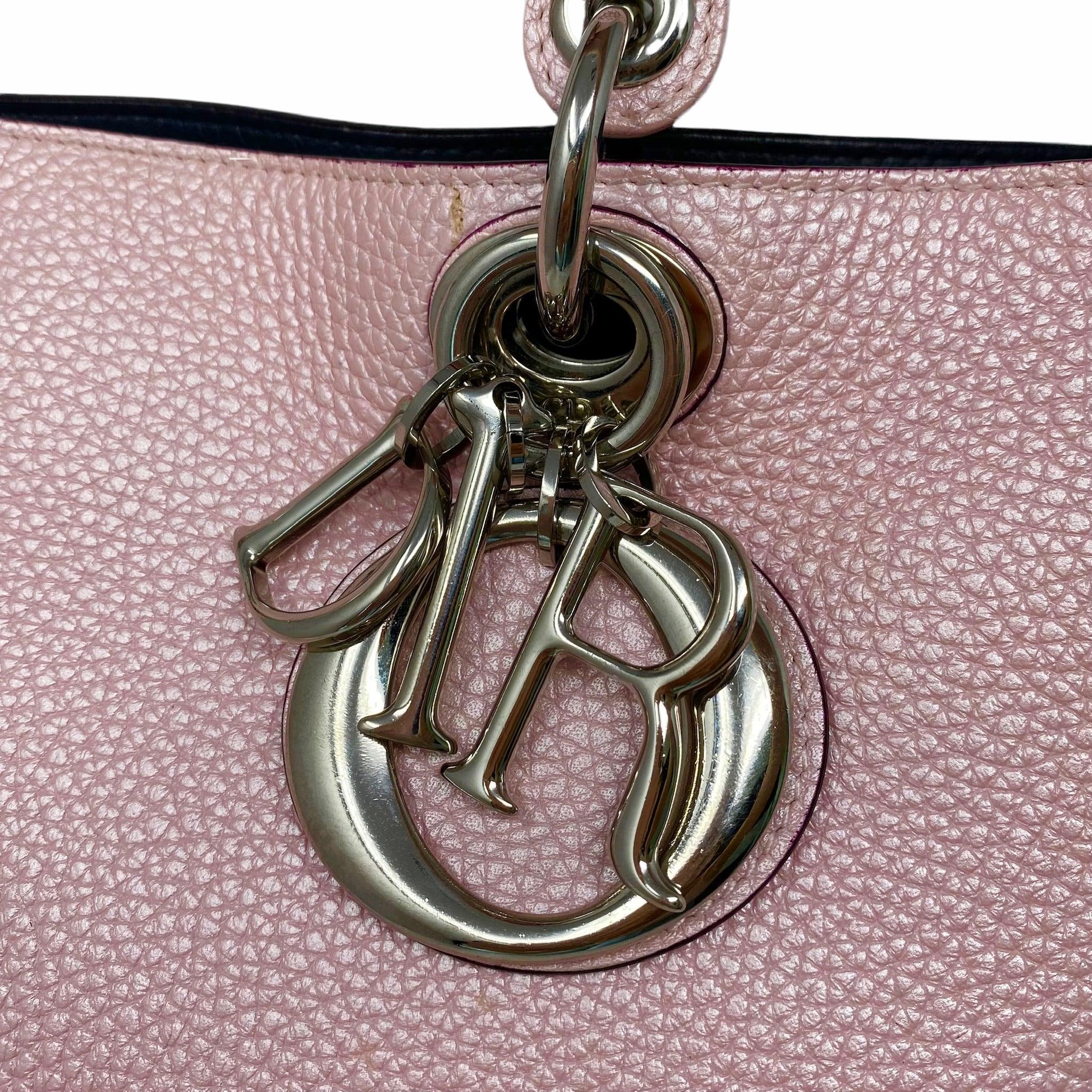 Dior Pink Medium Diorissimo Tote - Image 11