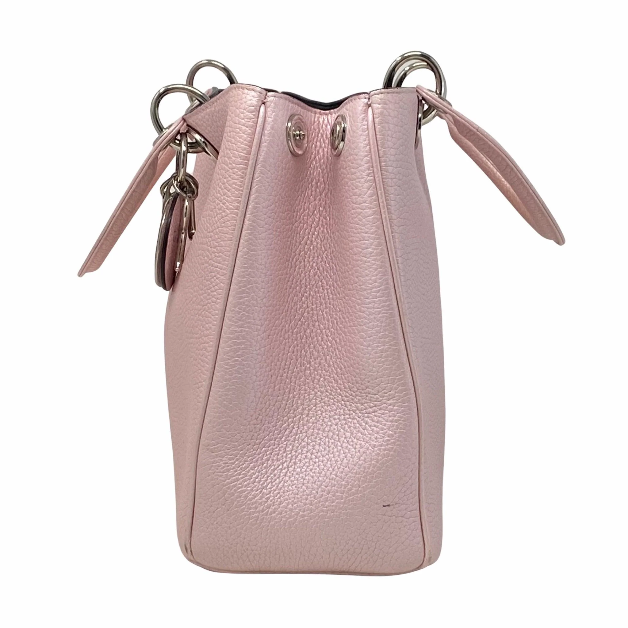 Dior Pink Medium Diorissimo Tote - Image 3