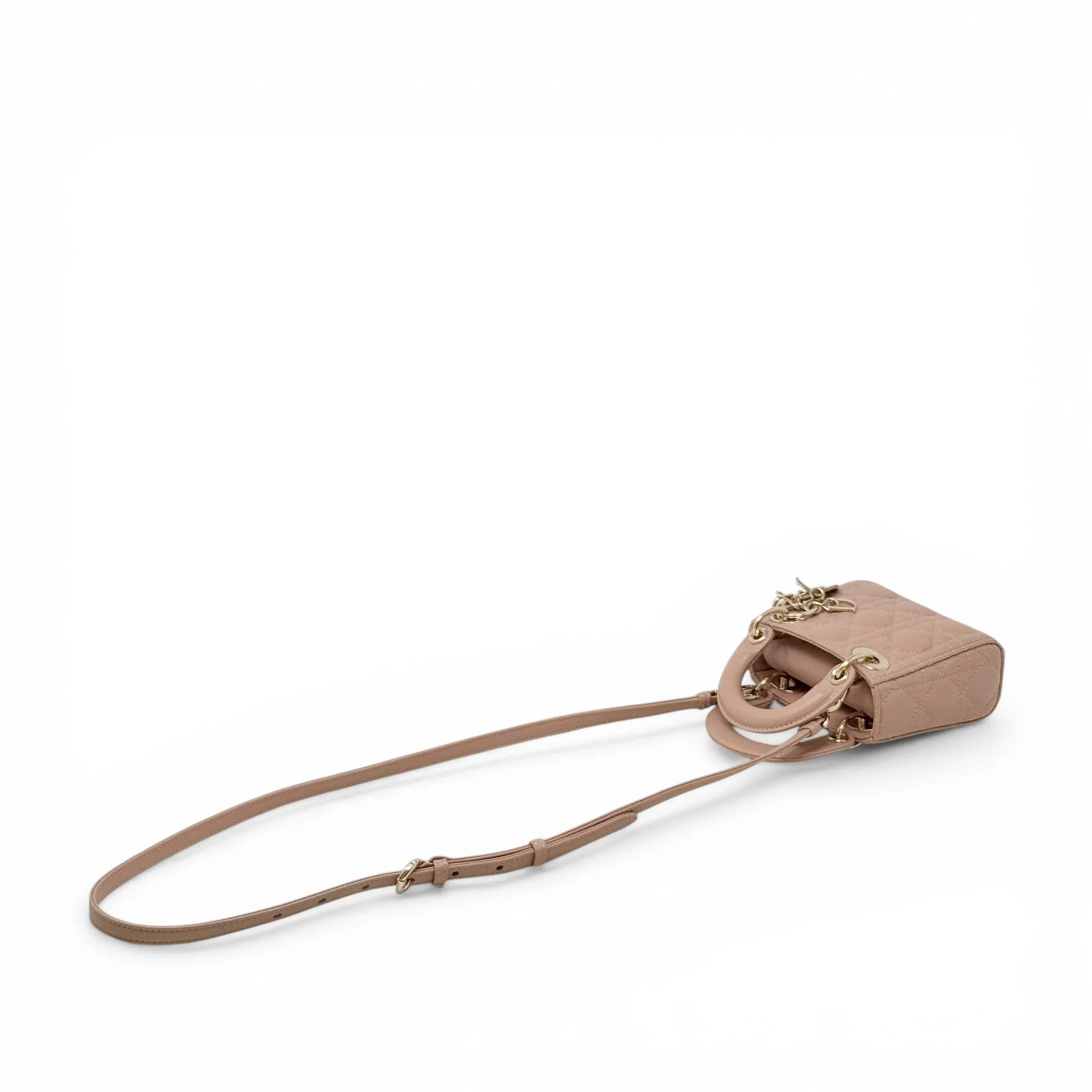 Dior Rose Des Vents Micro Lady Dior - Image 15