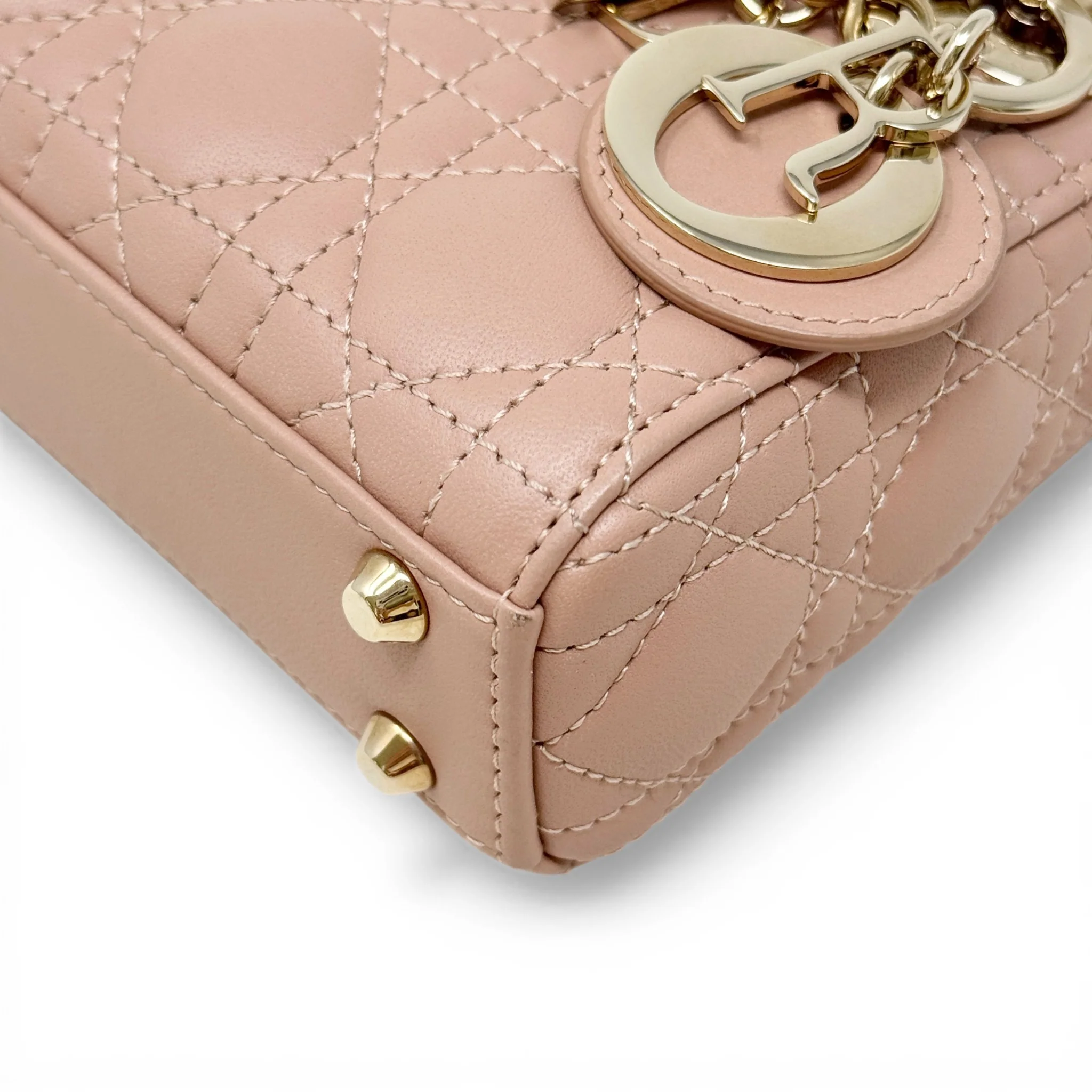 Dior Rose Des Vents Micro Lady Dior - Image 6
