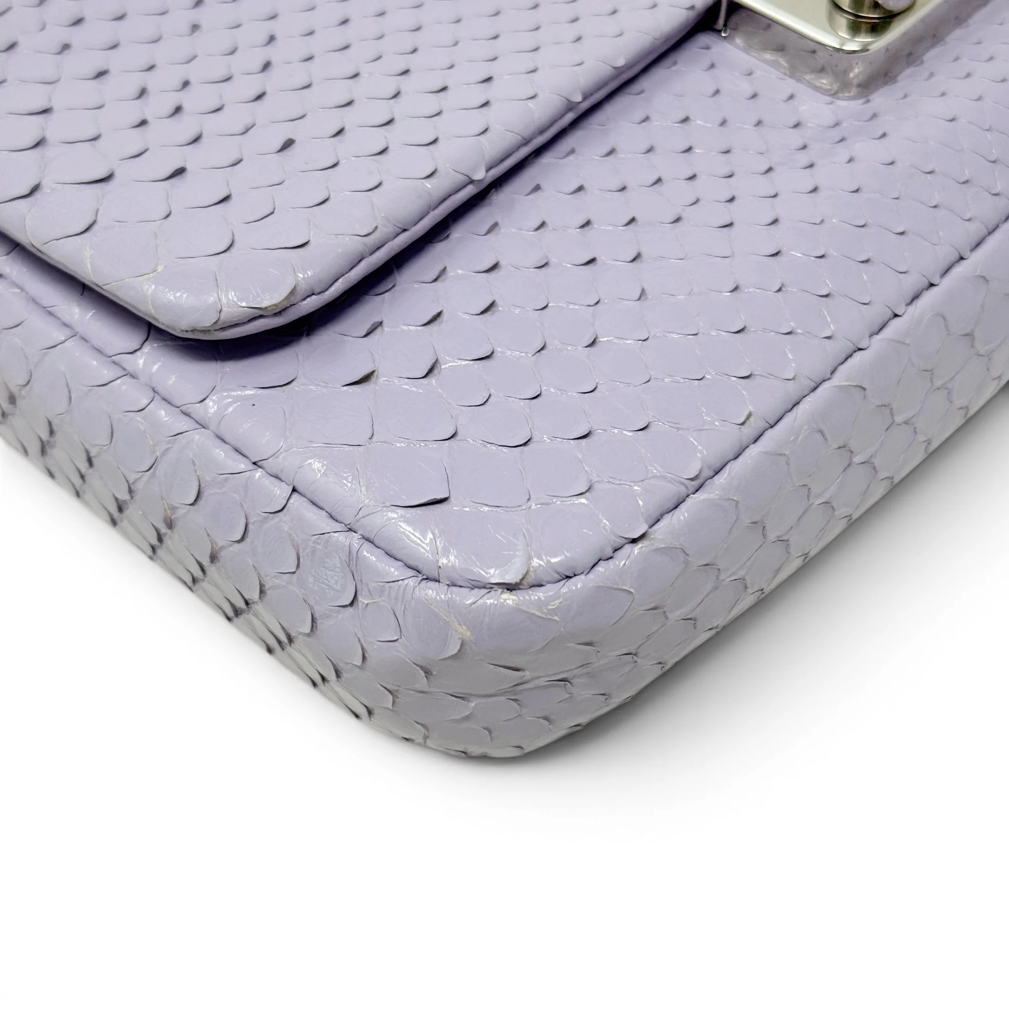 Dior Purple Python Miss Dior Promenade Bag - Image 7