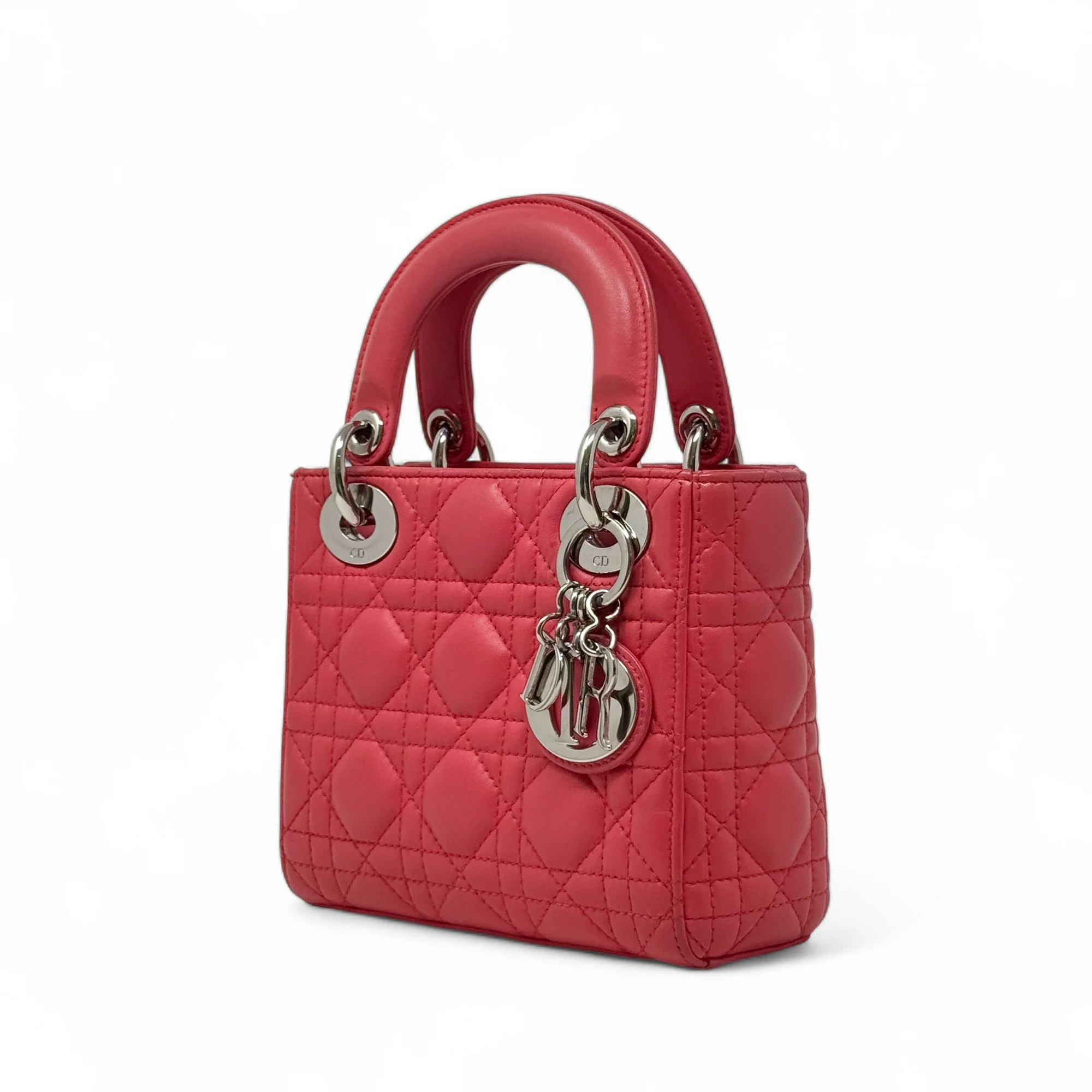 Dior Red Mini Lady Dior - Image 2