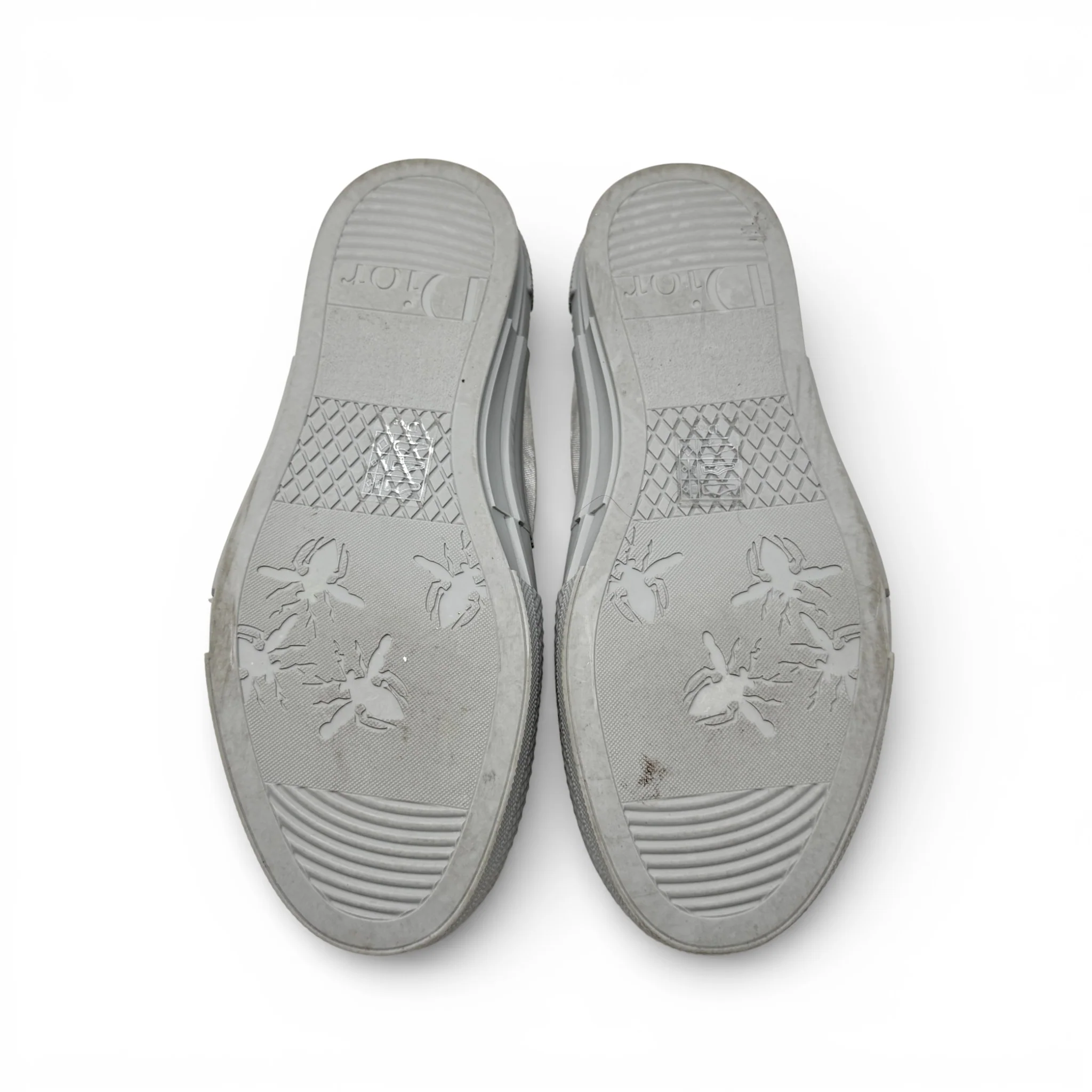 Dior White B23 Low Top Sneakers 37 - Image 7