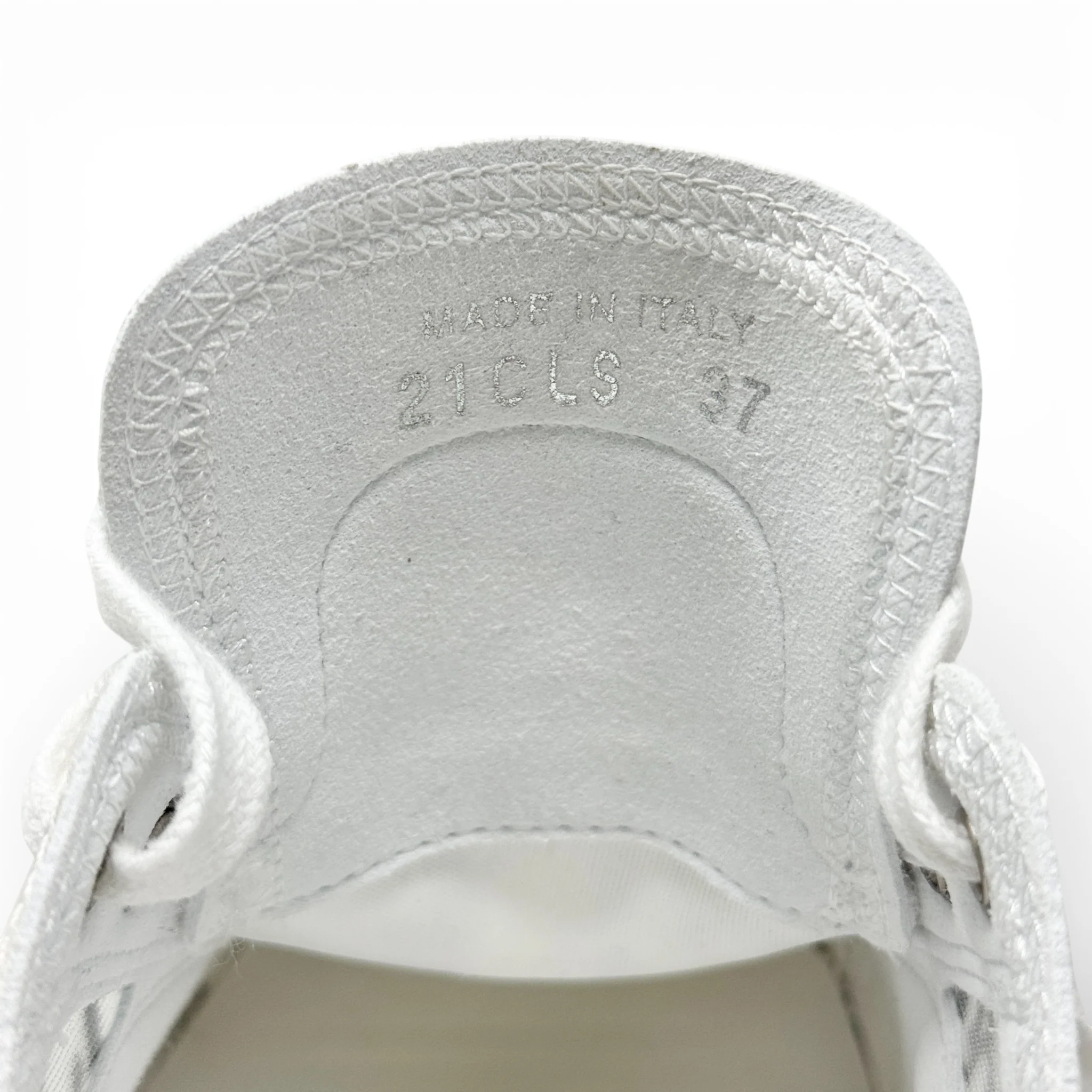 Dior White B23 Low Top Sneakers 37 - Image 9
