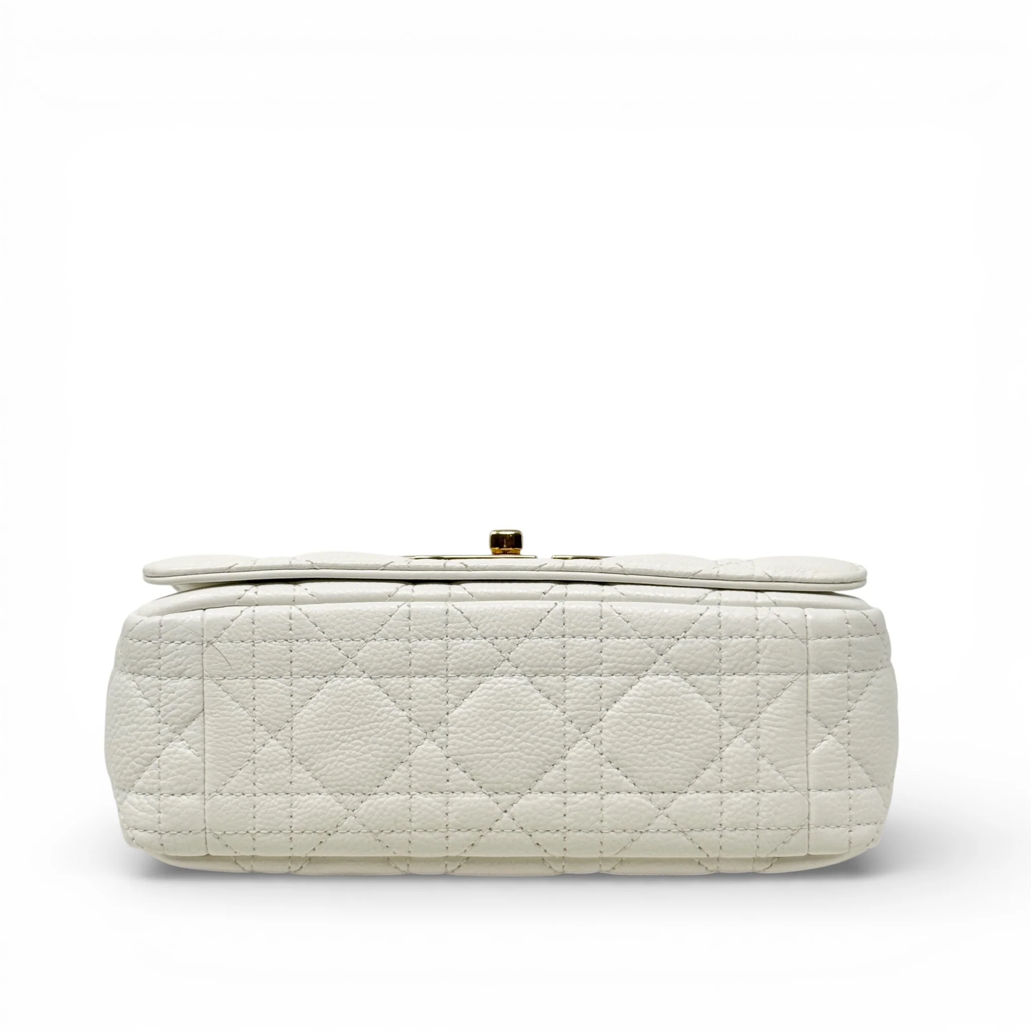 Dior White Small Caro Bag - Image 5