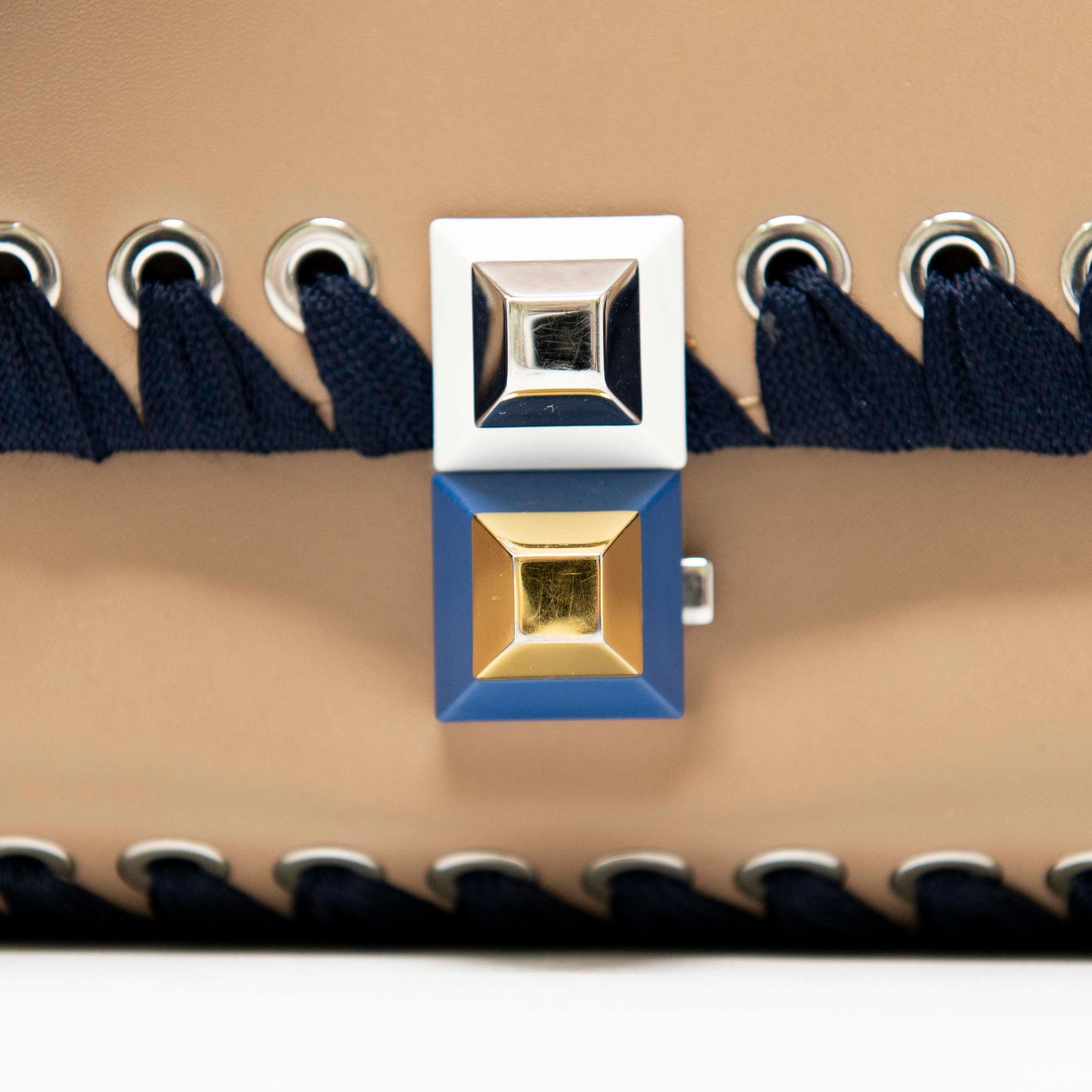 Fendi Beige Small Kan I Bag - Image 10