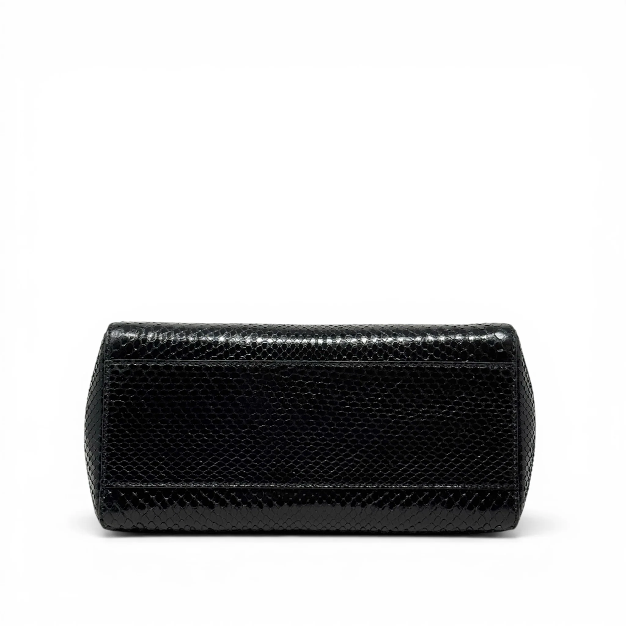 Fendi Black Snakeskin Mini Peekaboo - Image 5