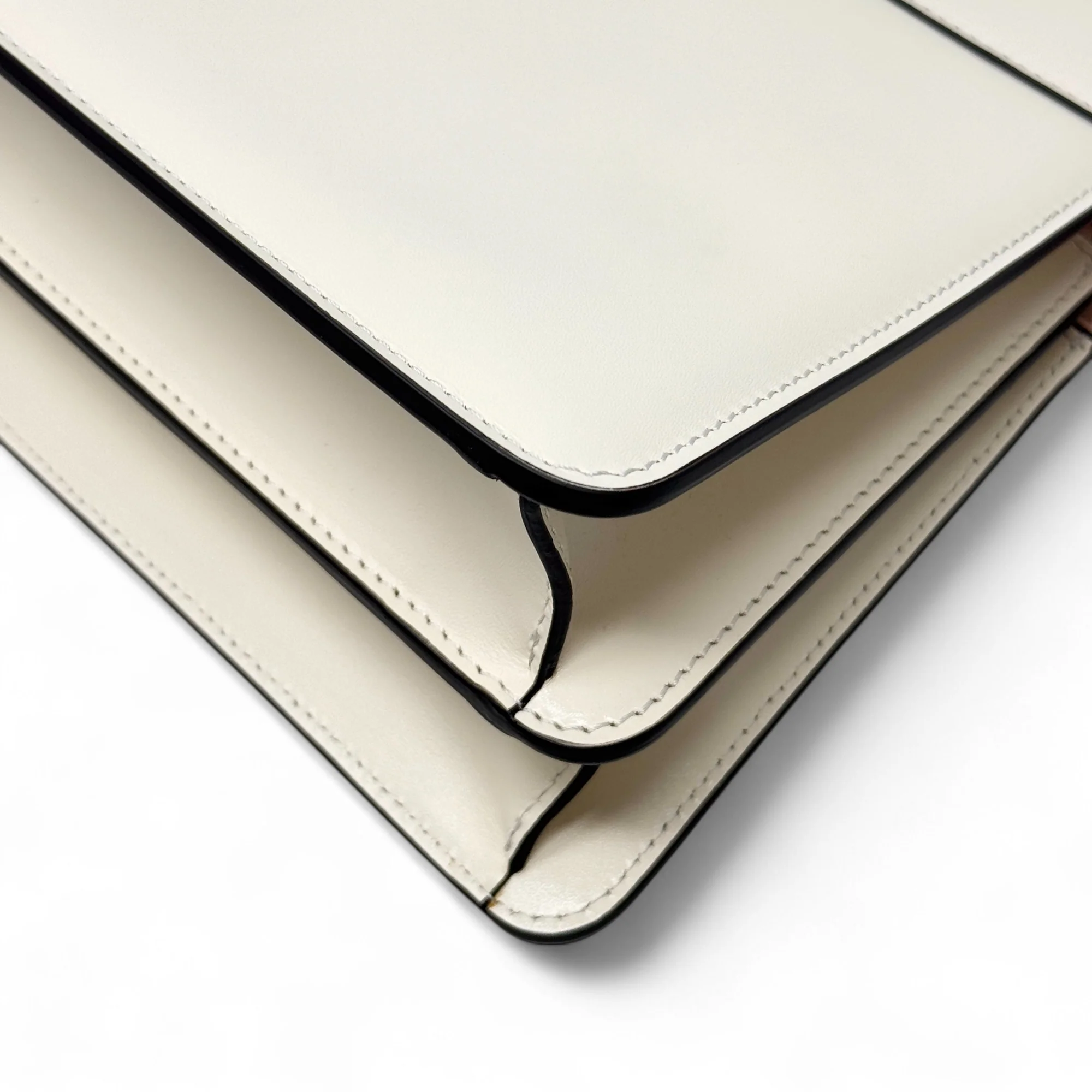 Fendi Cream East West Peekaboo IseeU Bag - Image 6