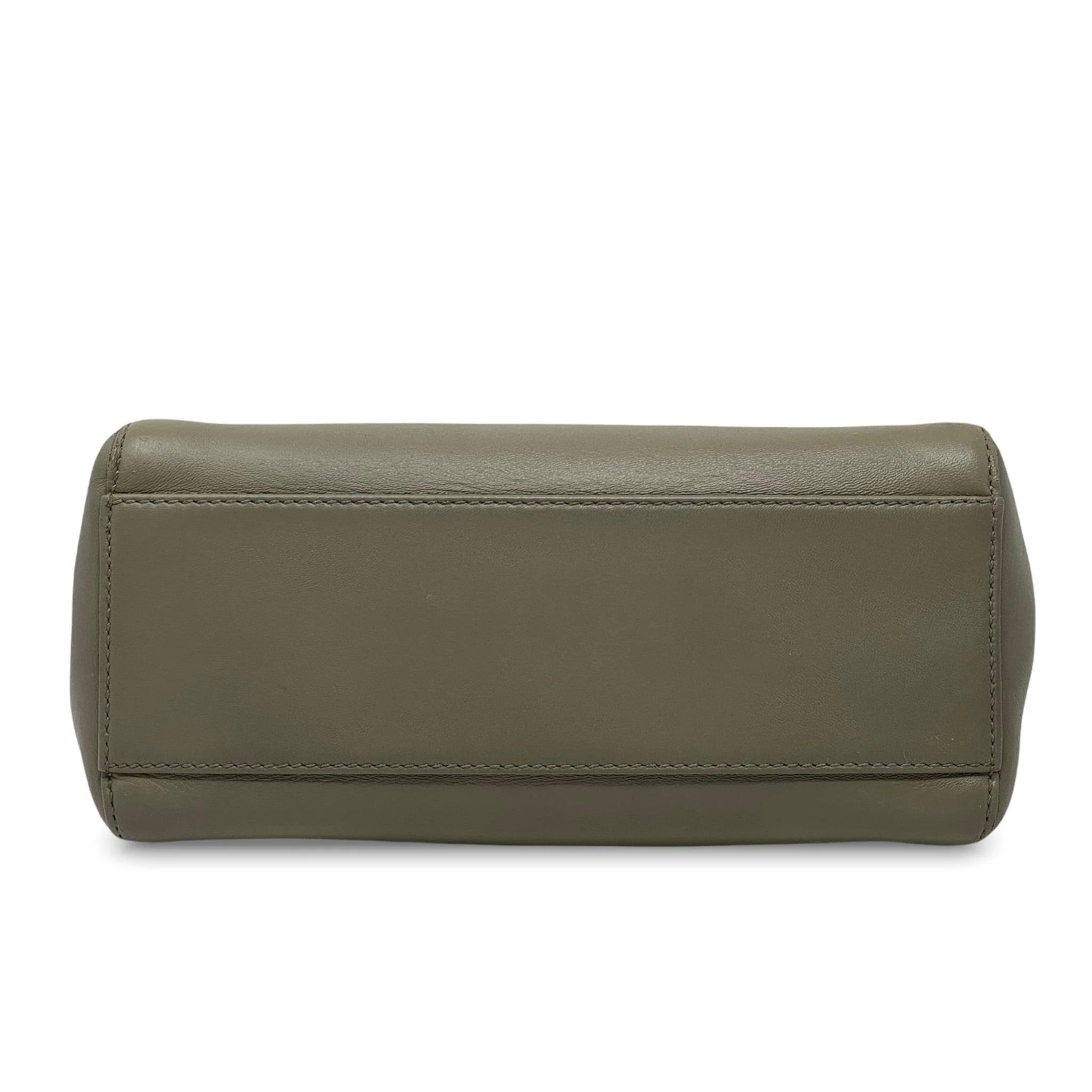 Fendi Grey Mini Peekaboo Bag - Image 9