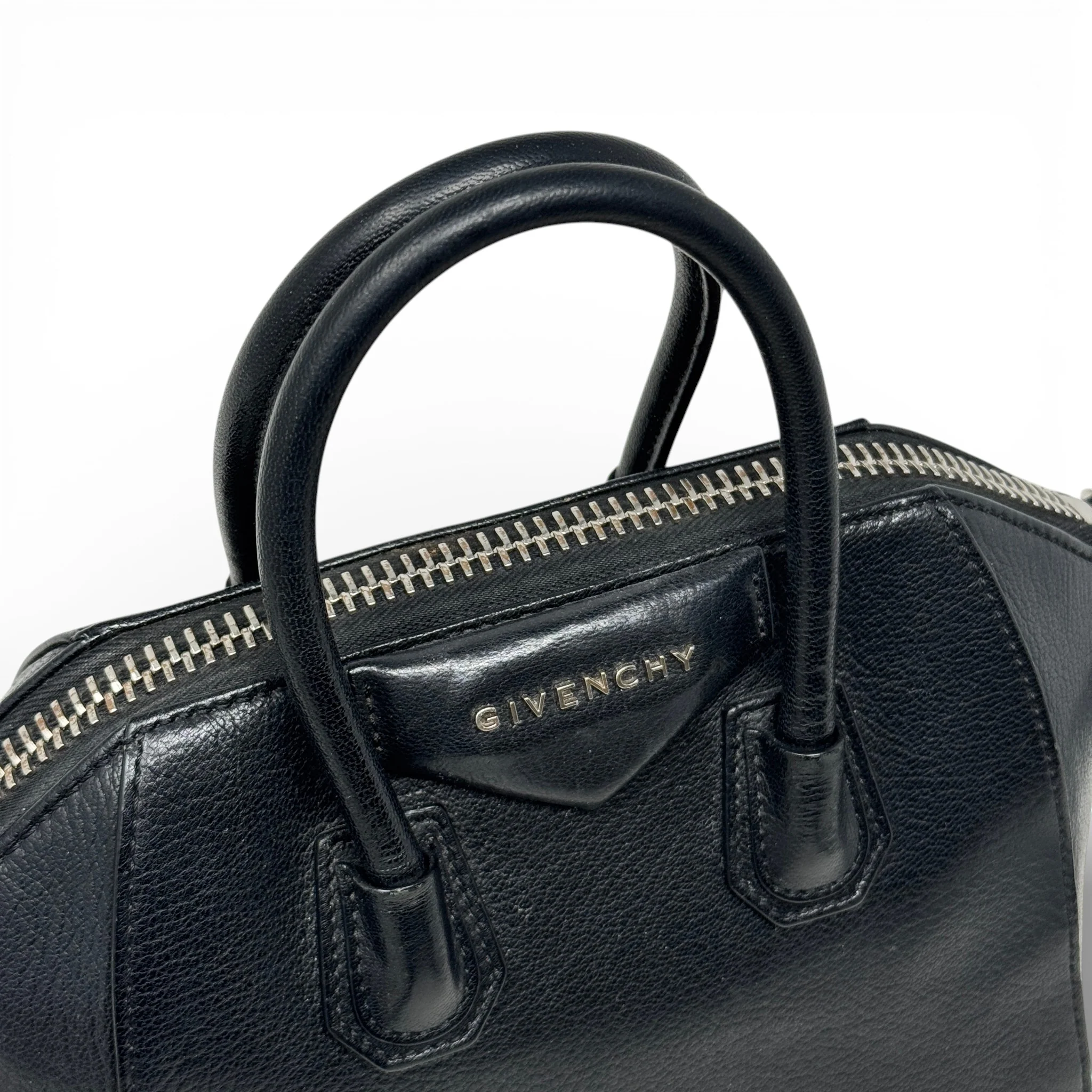 Givenchy Black Mini Antigona Bag - Image 11