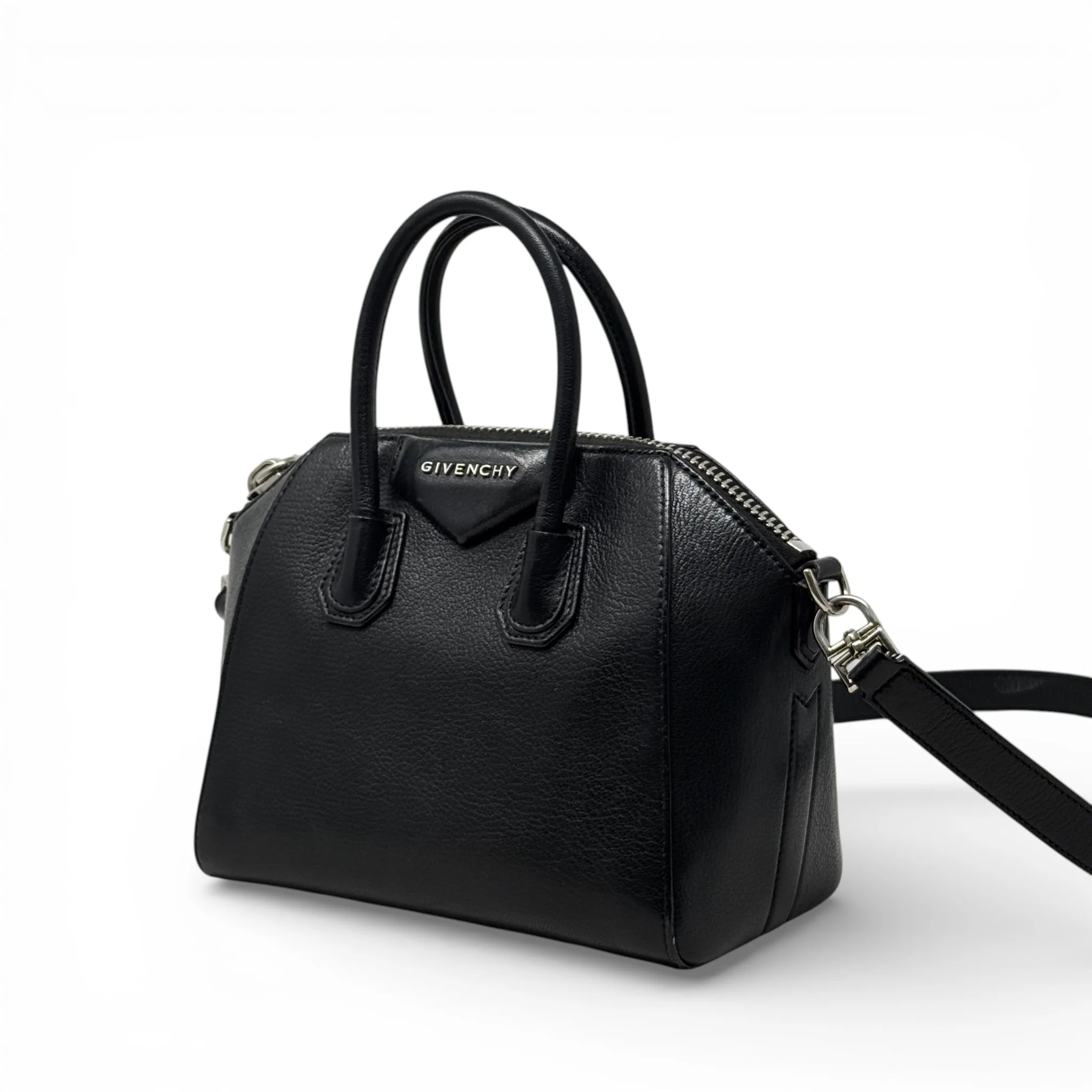 Givenchy Black Mini Antigona Bag - Image 2