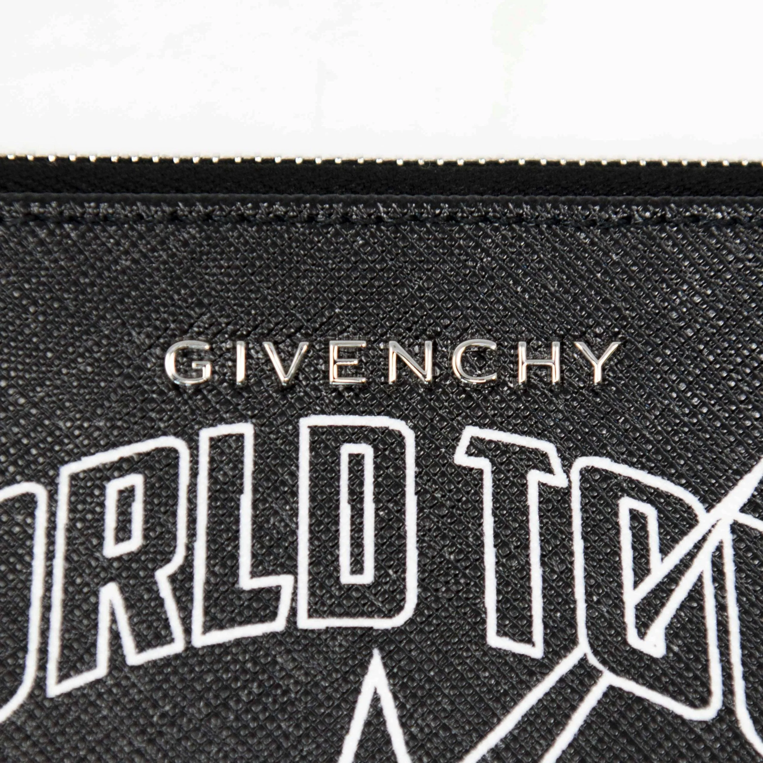 Givenchy Black World Tour Graphic Pouch - Image 6