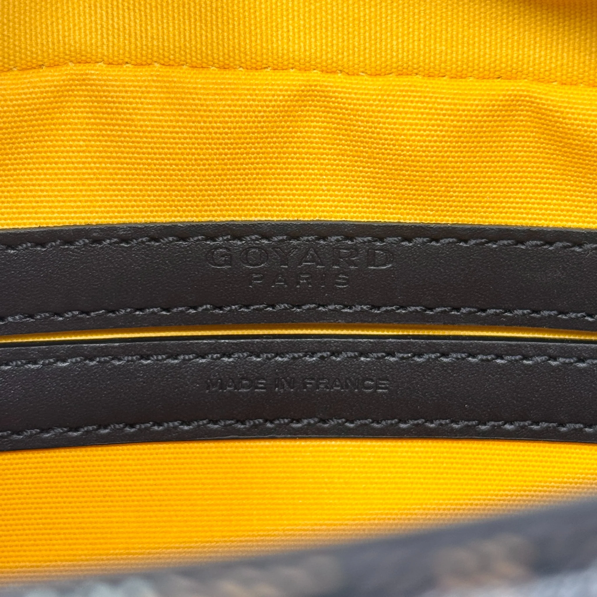 Goyard Black Goyardine Cap Vert Bag - Image 13