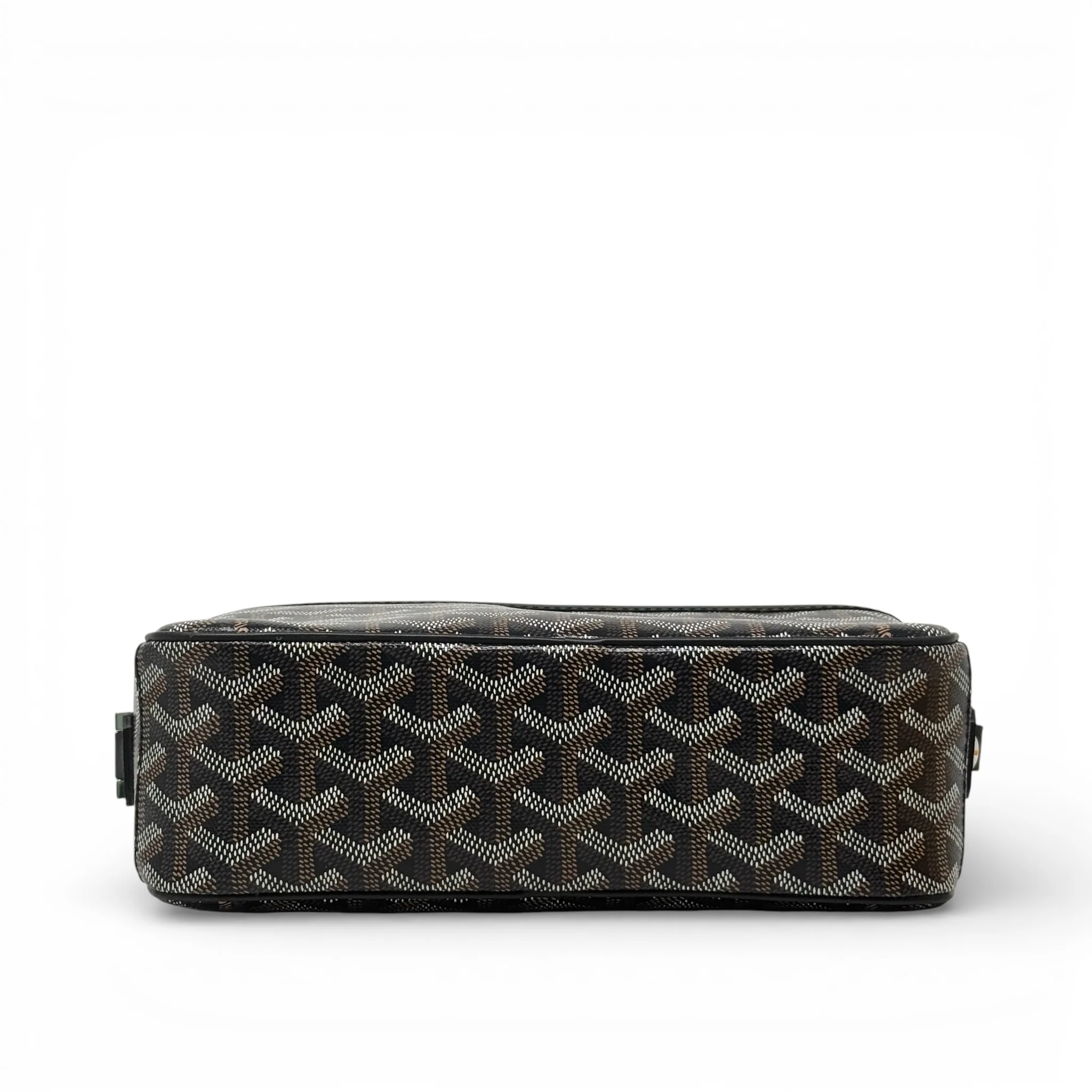 Goyard Black Goyardine Cap Vert Bag - Image 6