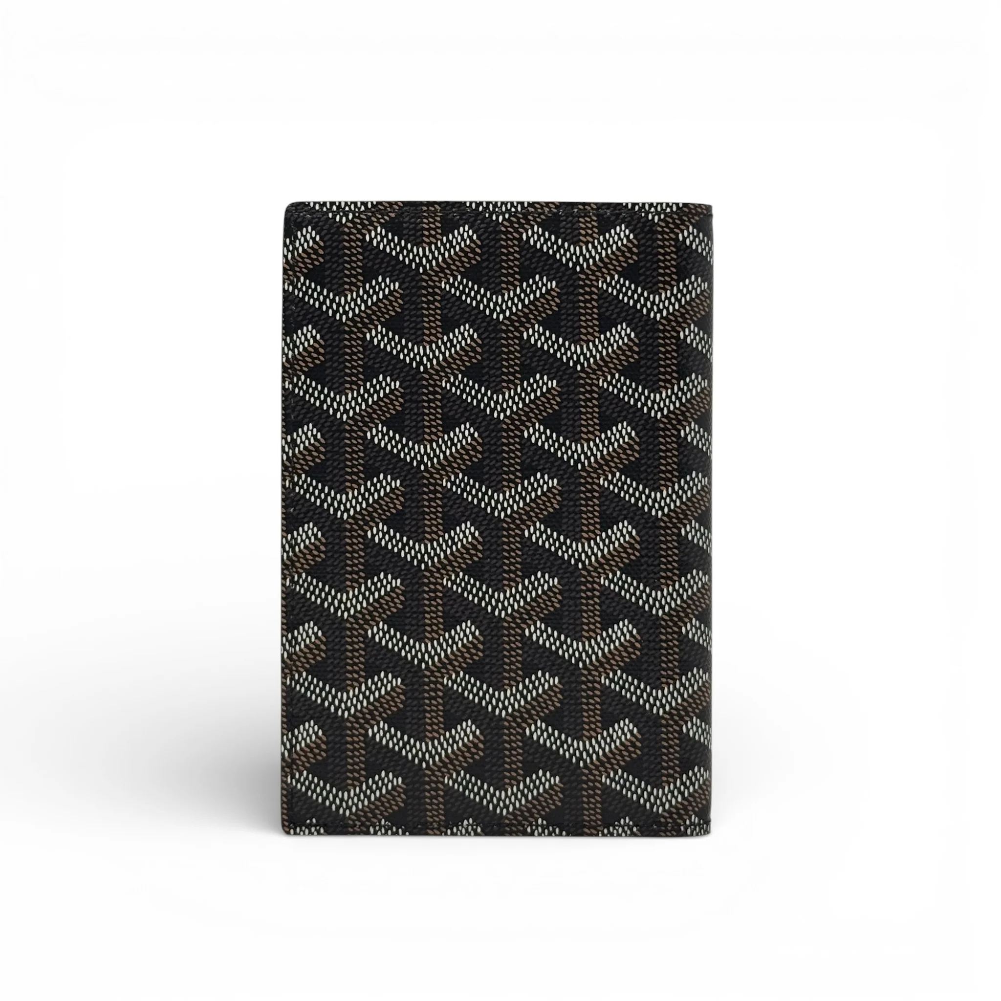 Goyard Black Goyardine Grenelle Passport Cover - Image 4
