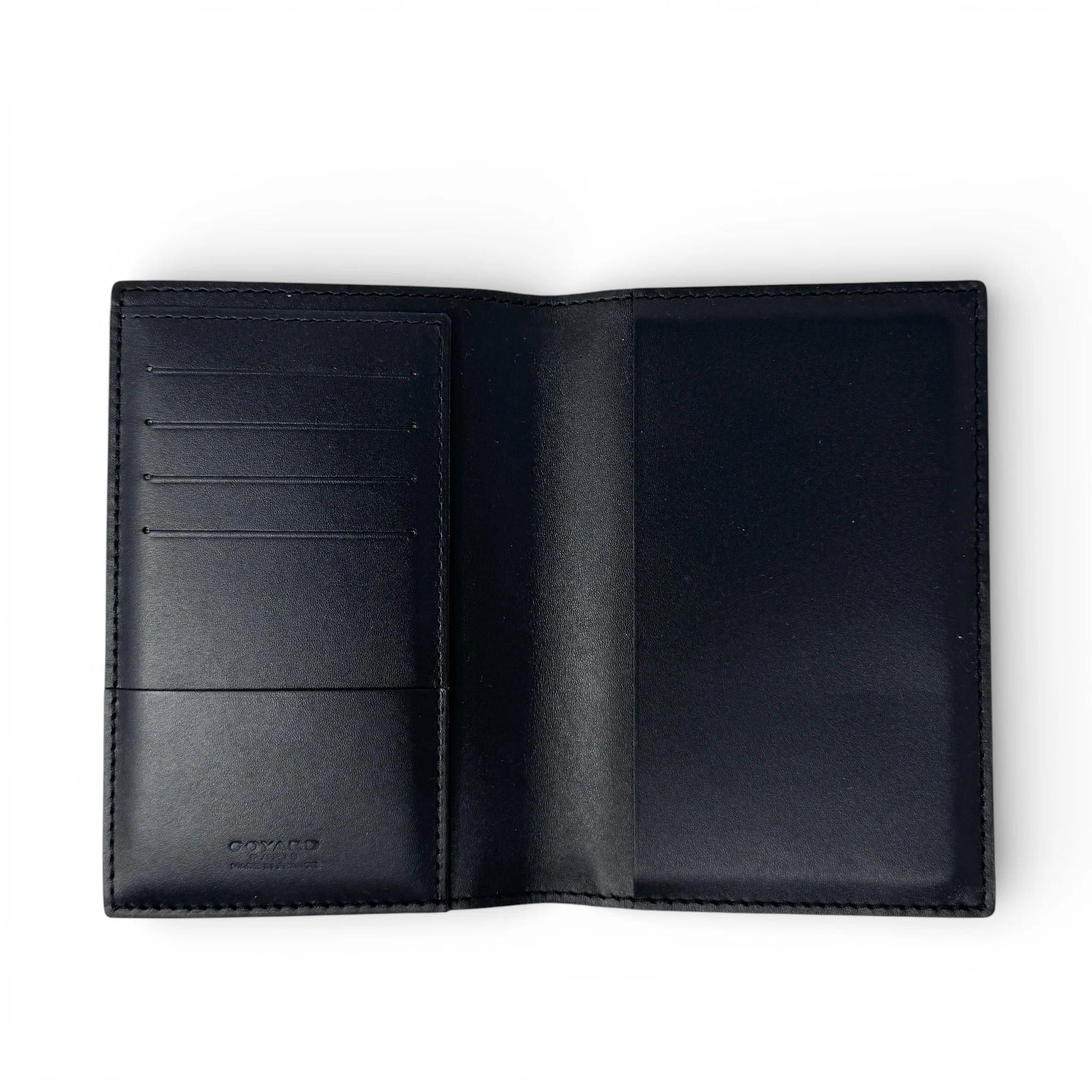 Goyard Black Goyardine Grenelle Passport Cover - Image 7