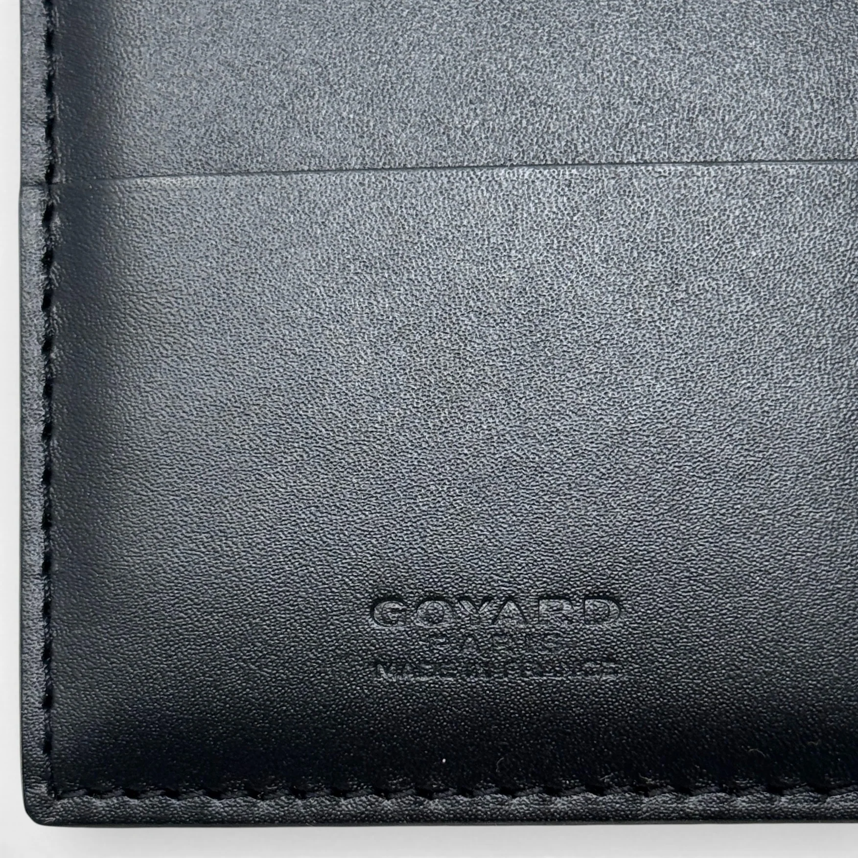 Goyard Black Goyardine Grenelle Passport Cover - Image 8