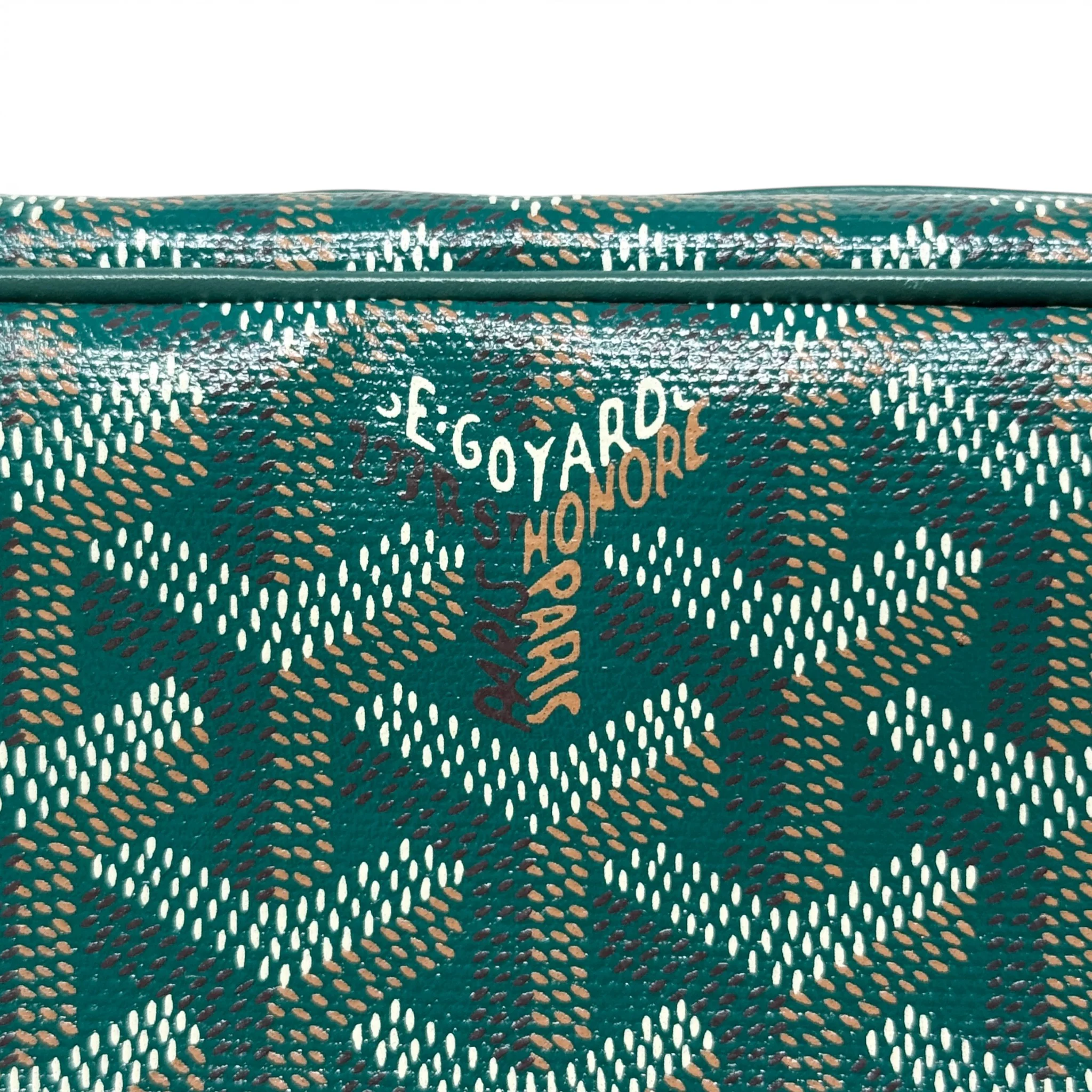 Goyard Green Goyardine Cap Vert Bag - Image 10