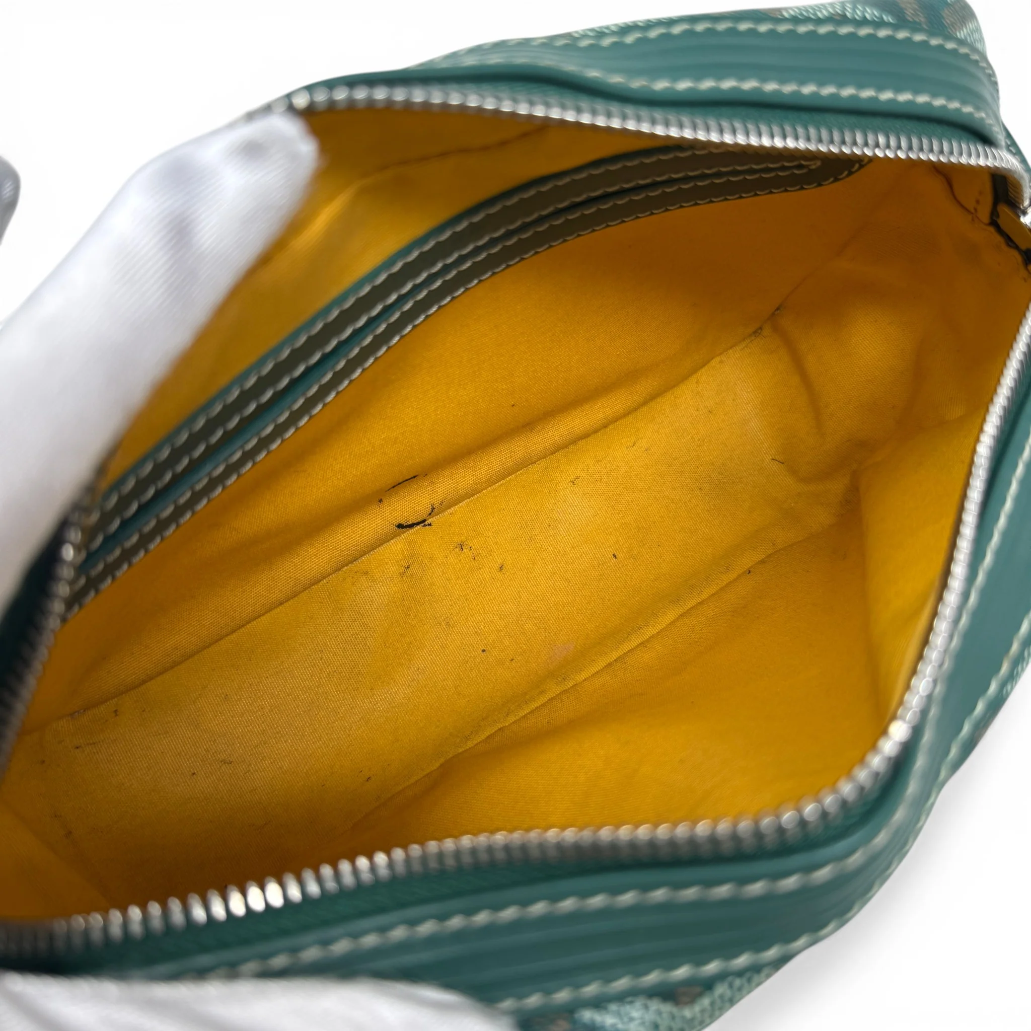 Goyard Green Goyardine Cap Vert Bag - Image 11