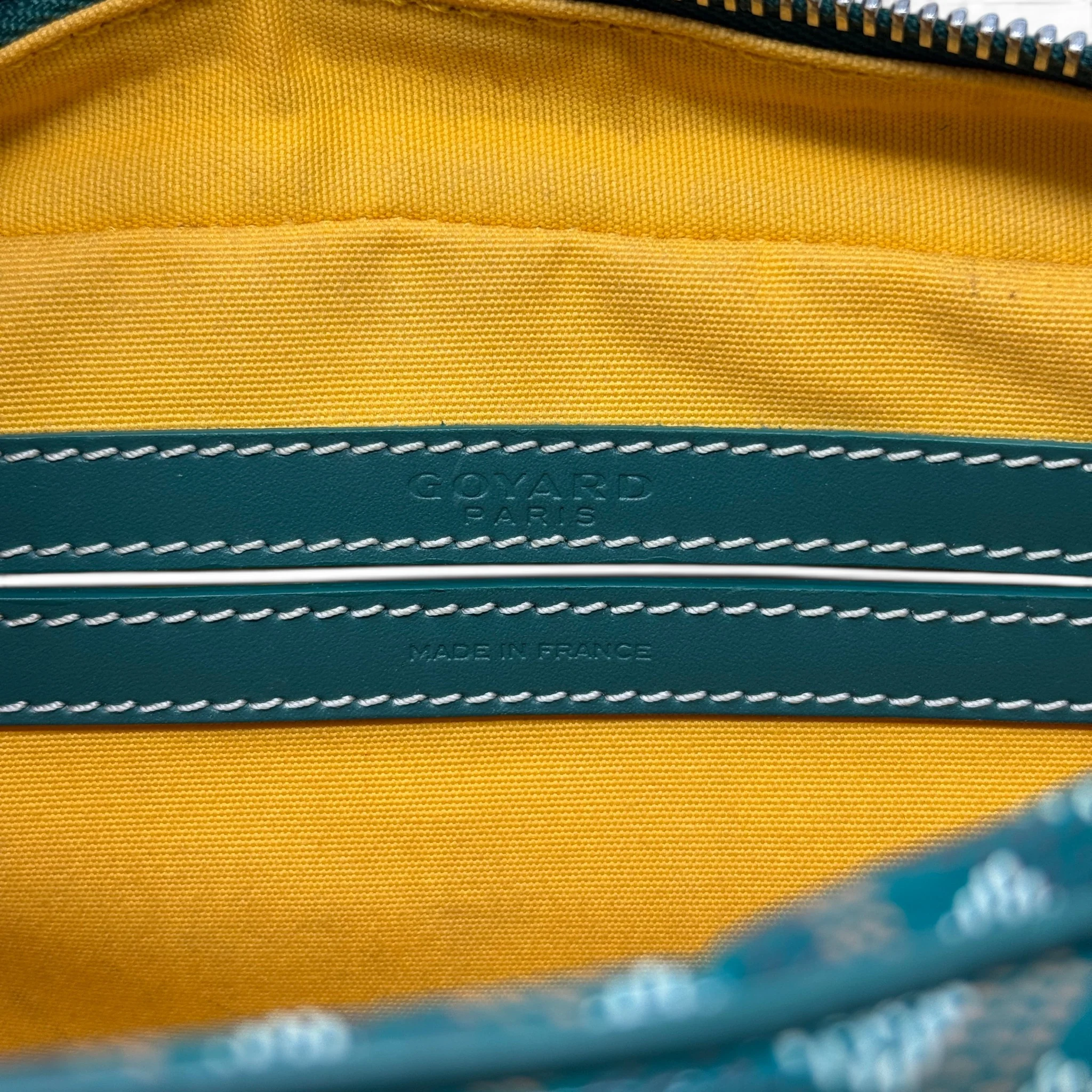 Goyard Green Goyardine Cap Vert Bag - Image 12