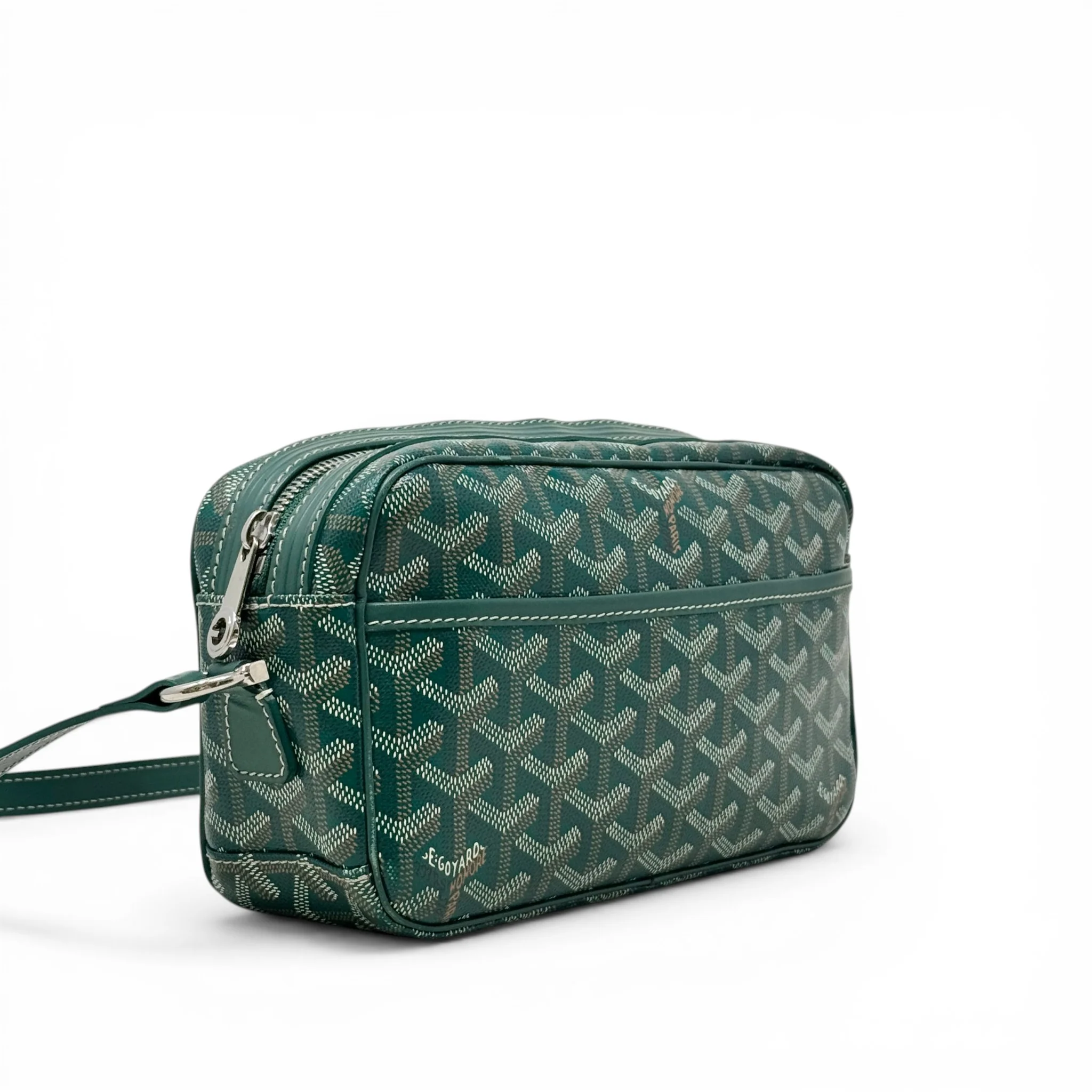 Goyard Green Goyardine Cap Vert Bag - Image 4