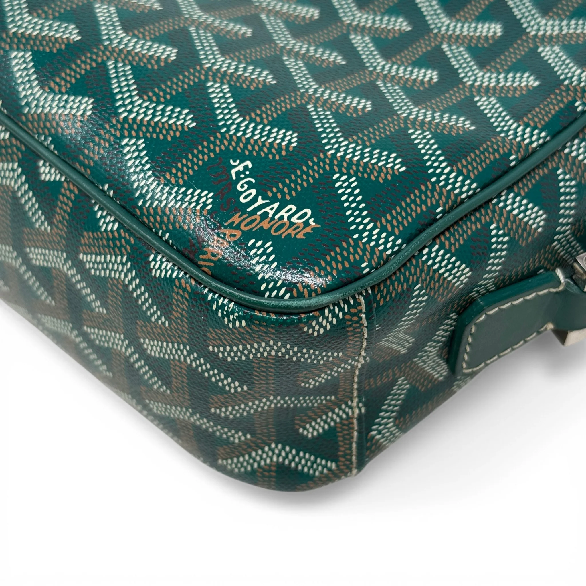 Goyard Green Goyardine Cap Vert Bag - Image 8