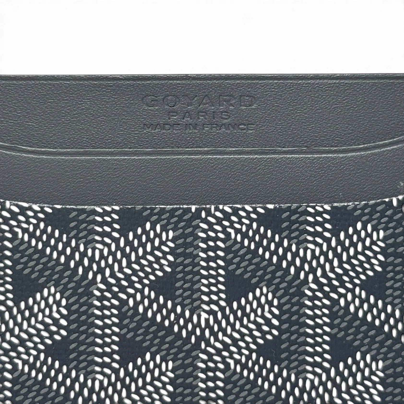 Goyard Grey Saint Sulpice Goyardine Card Holder - Image 5
