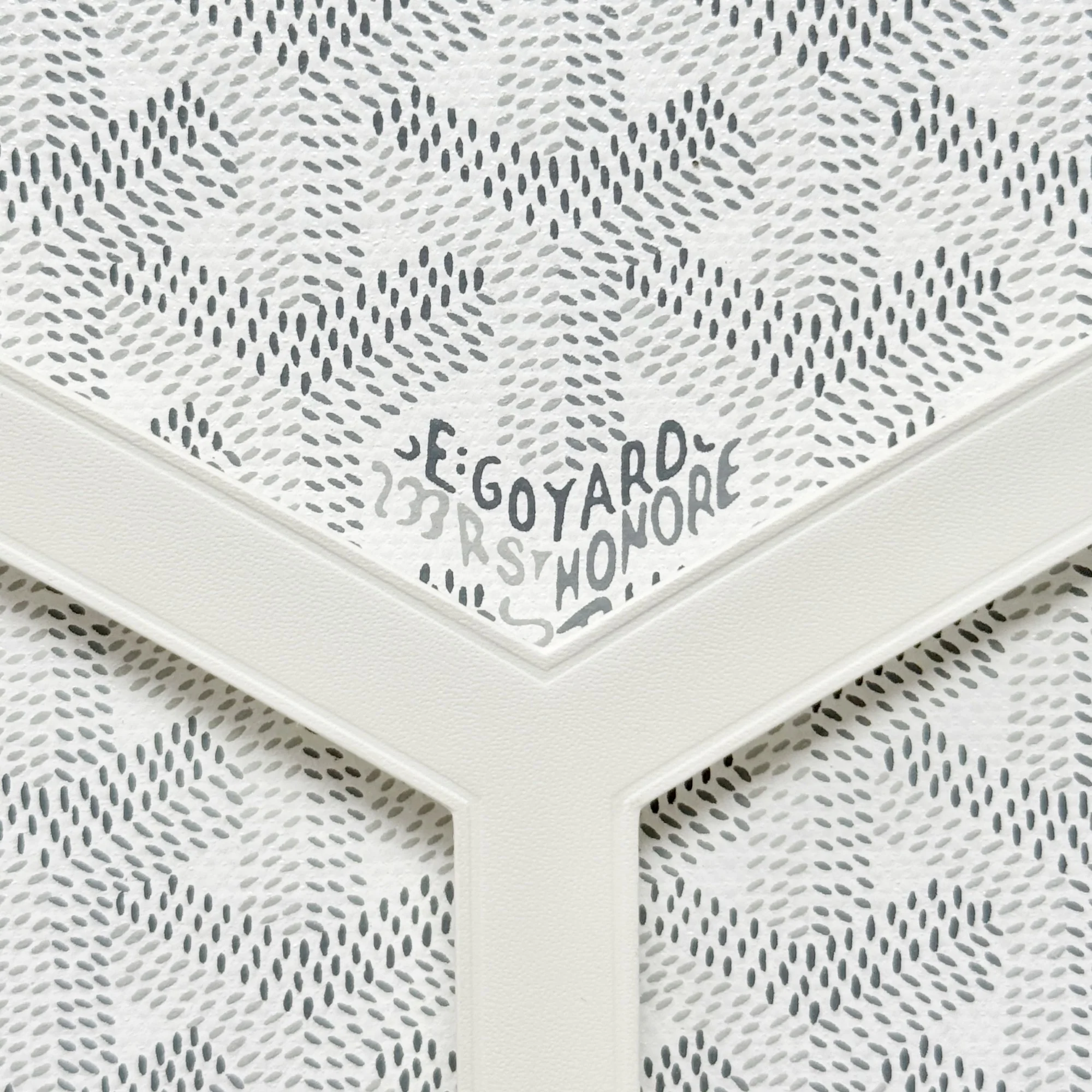 Goyard White Minaudière Trunk Bag - Image 11